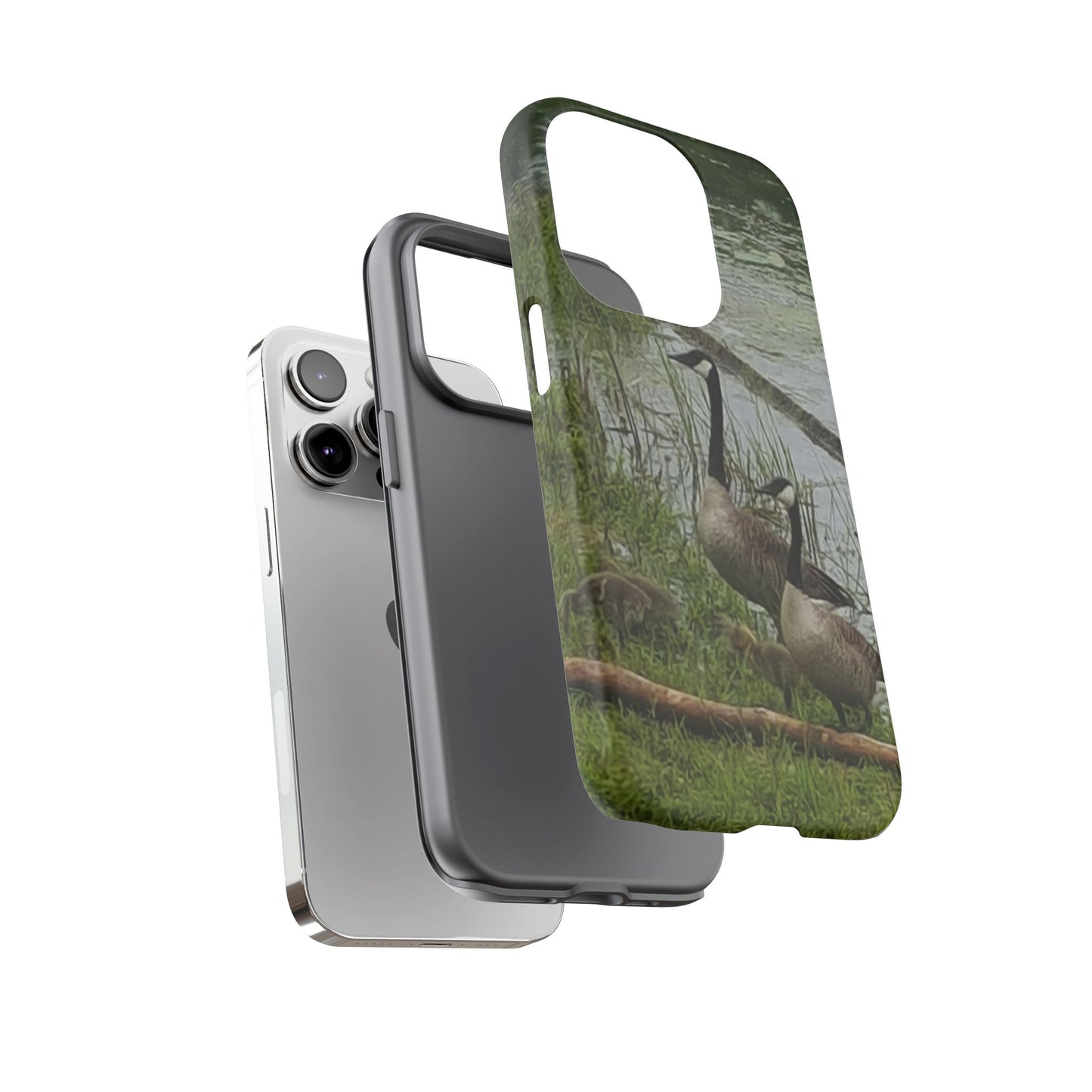 Phone Case - Geese Family Nature-Inspired