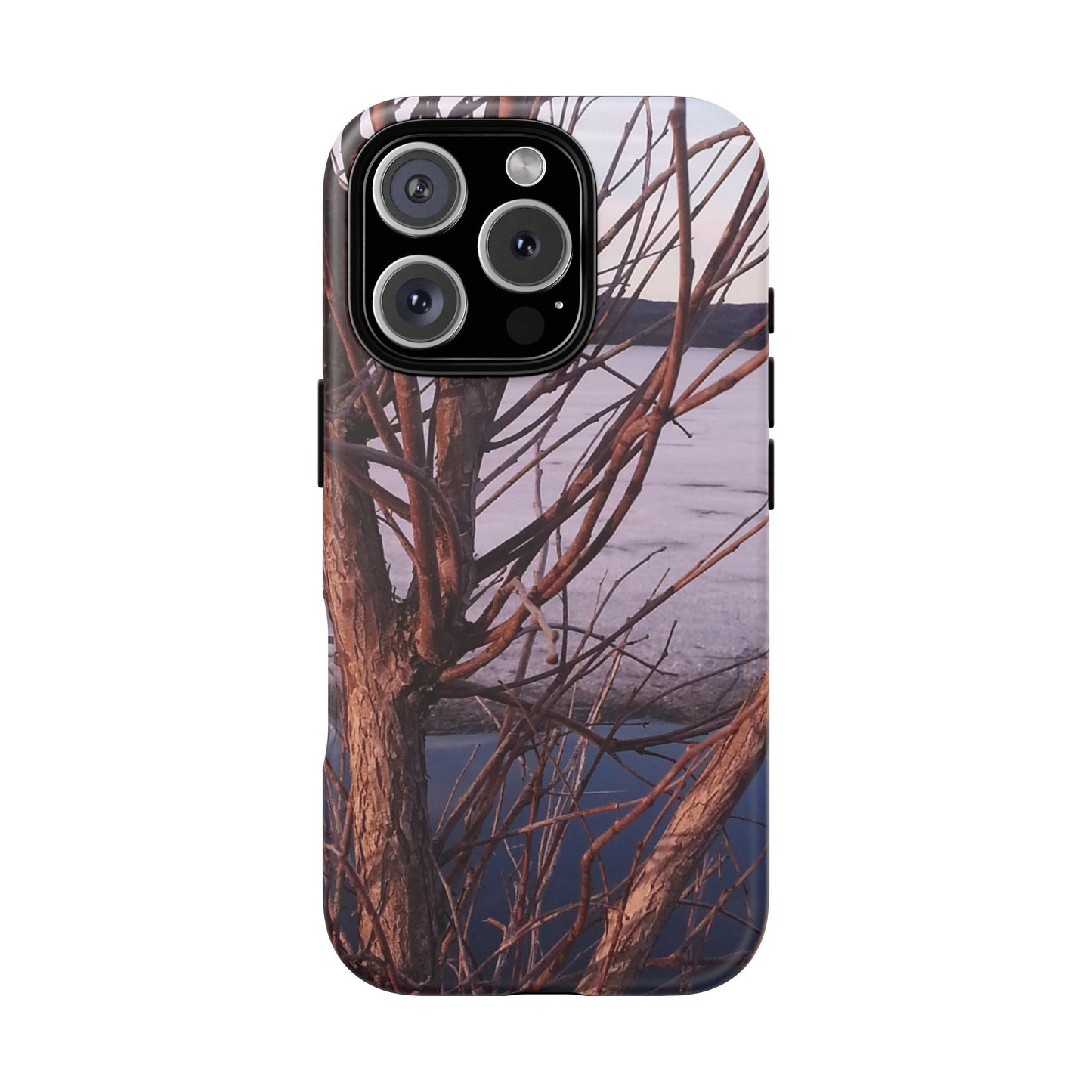 Phone Case - Nature-Inspired Winter Tree Design