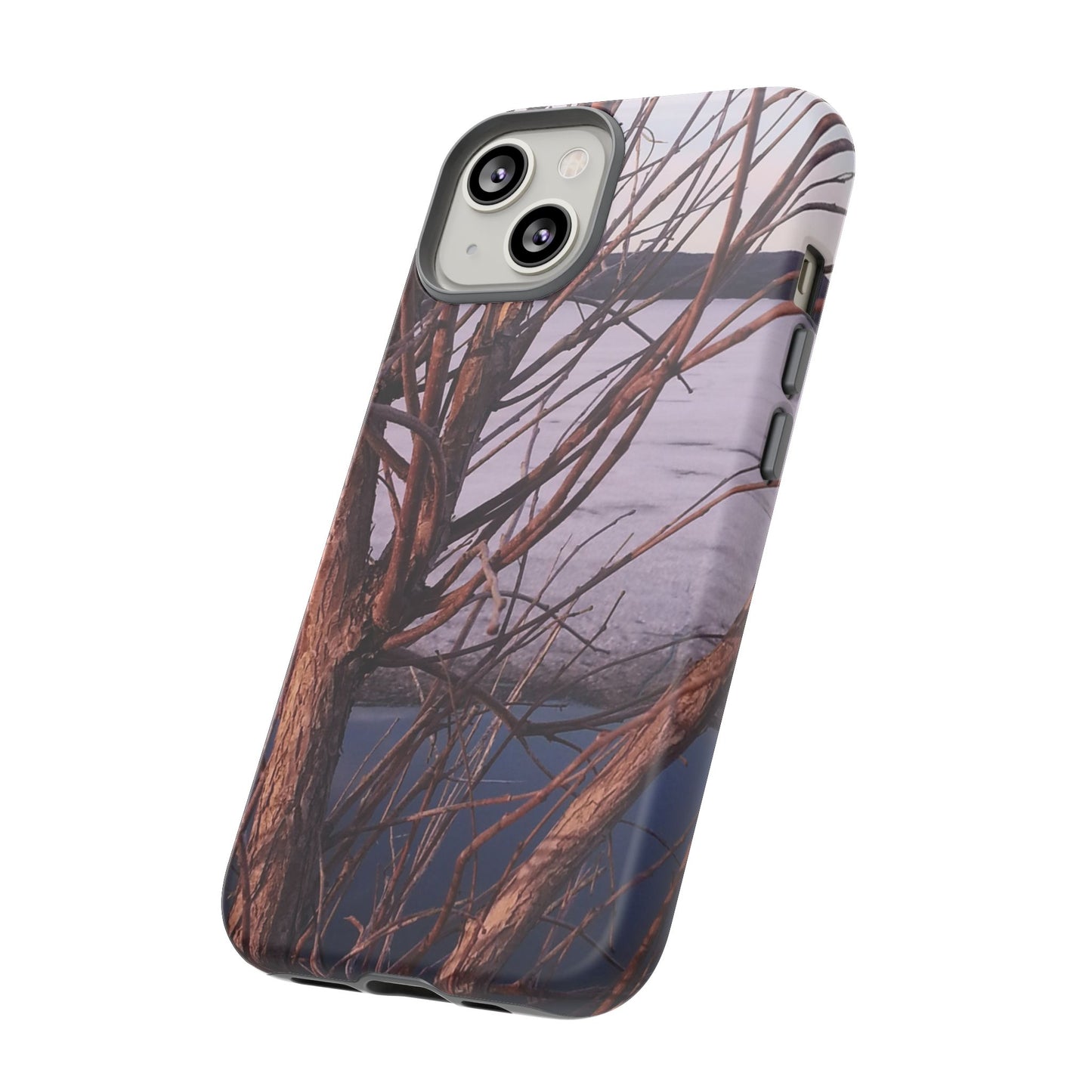 Phone Case - Nature-Inspired Winter Tree Design