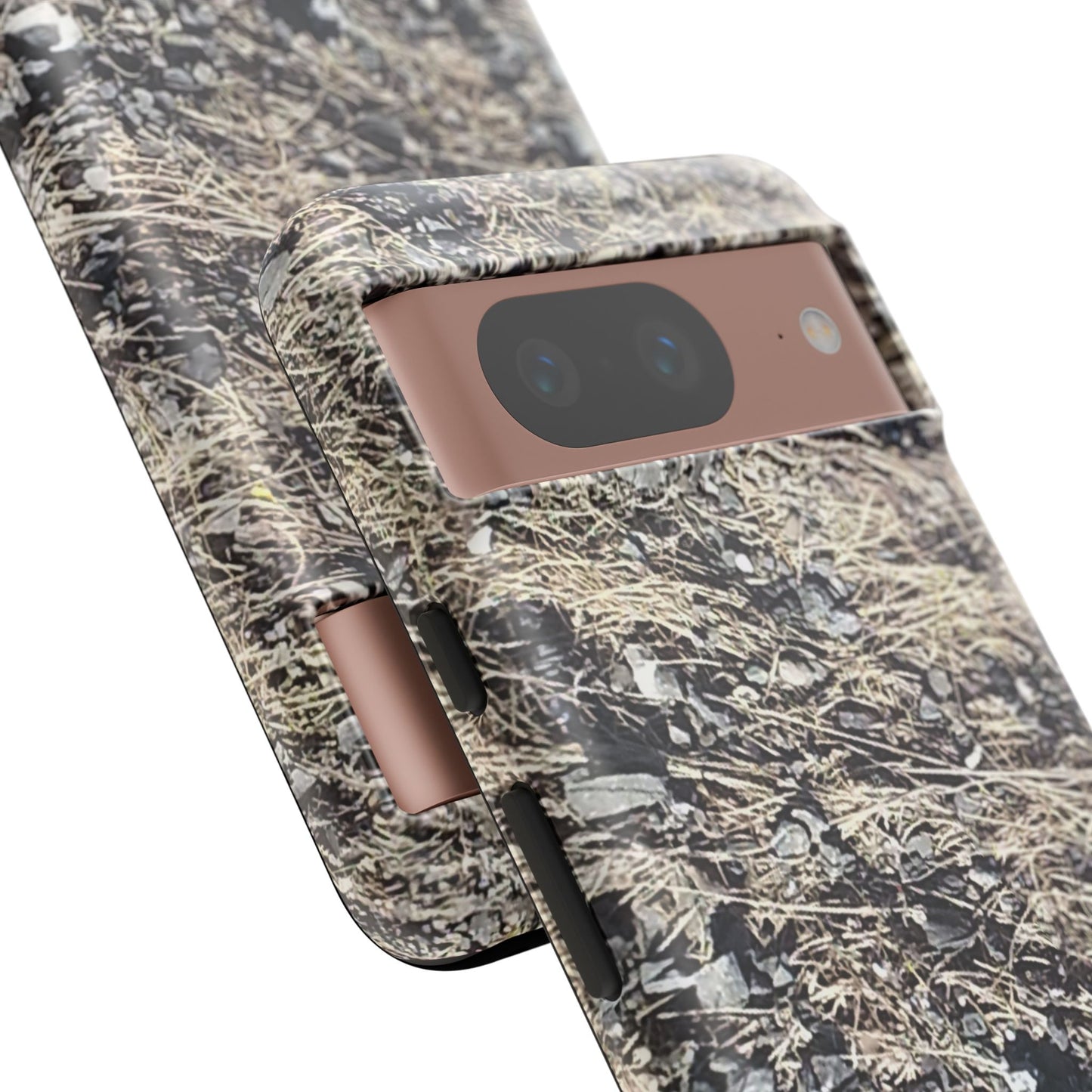 Phone Case -  Nature-Inspired Stone Bed Design for Outdoor Enthusiasts