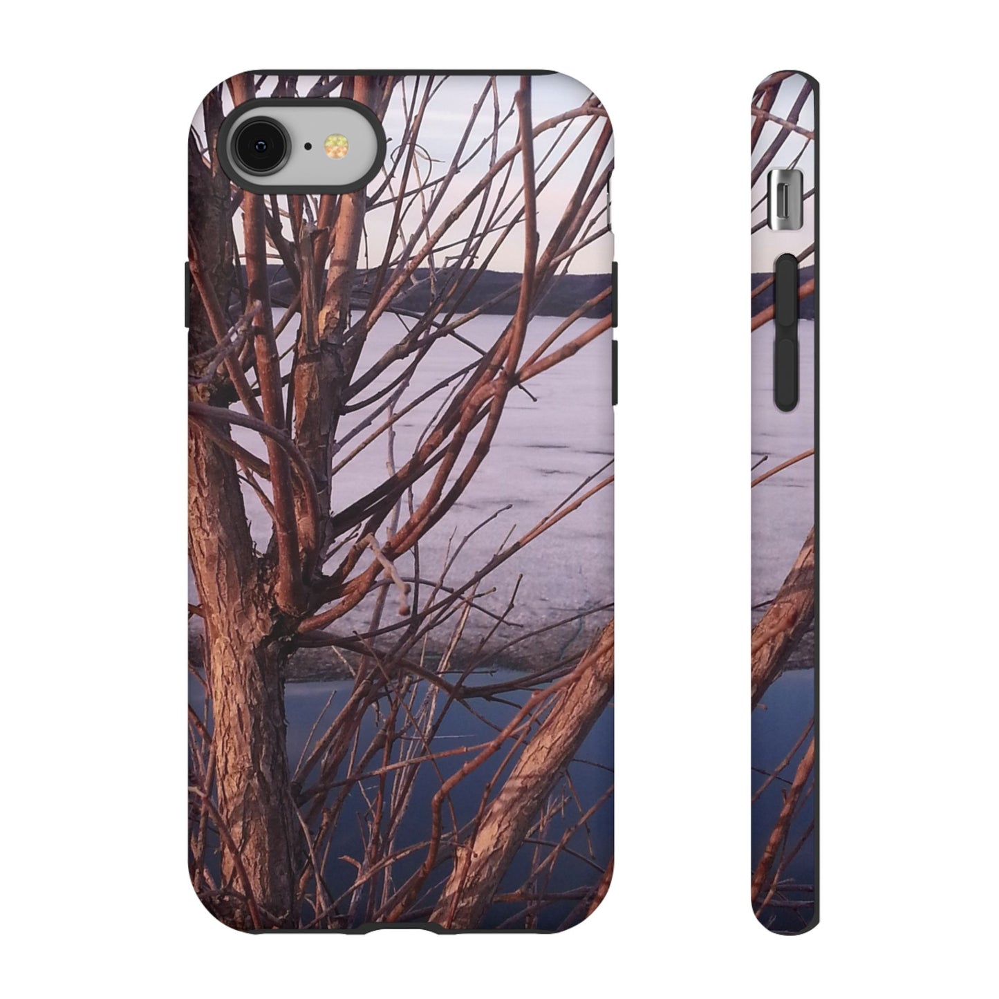 Phone Case - Nature-Inspired Winter Tree Design