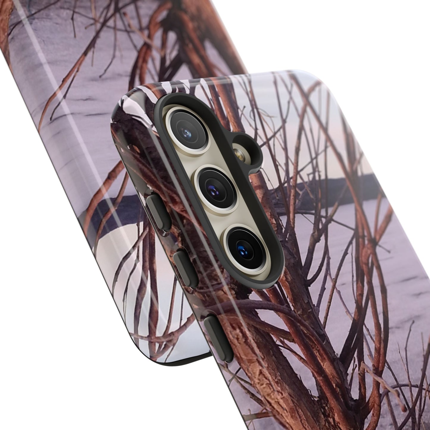 Phone Case - Nature-Inspired Winter Tree Design