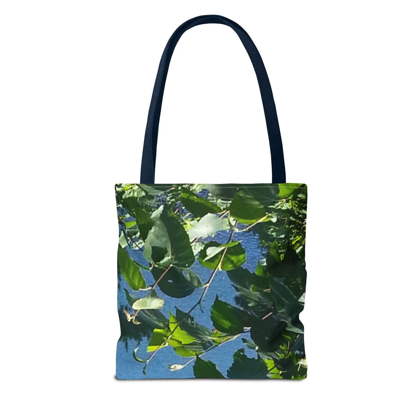 Tote Bag - Nature-inspired Looking Out at the Lake - Ideal for Outdoor Enthusiasts