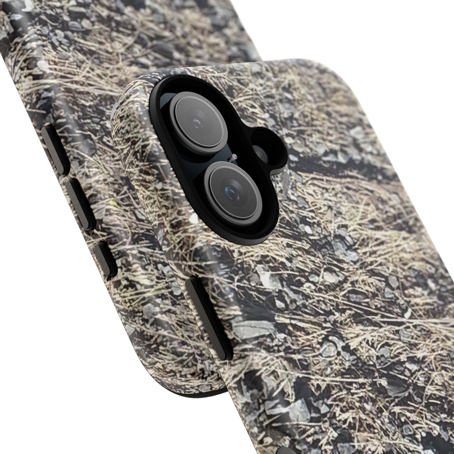 Phone Case -  Nature-Inspired Stone Bed Design for Outdoor Enthusiasts