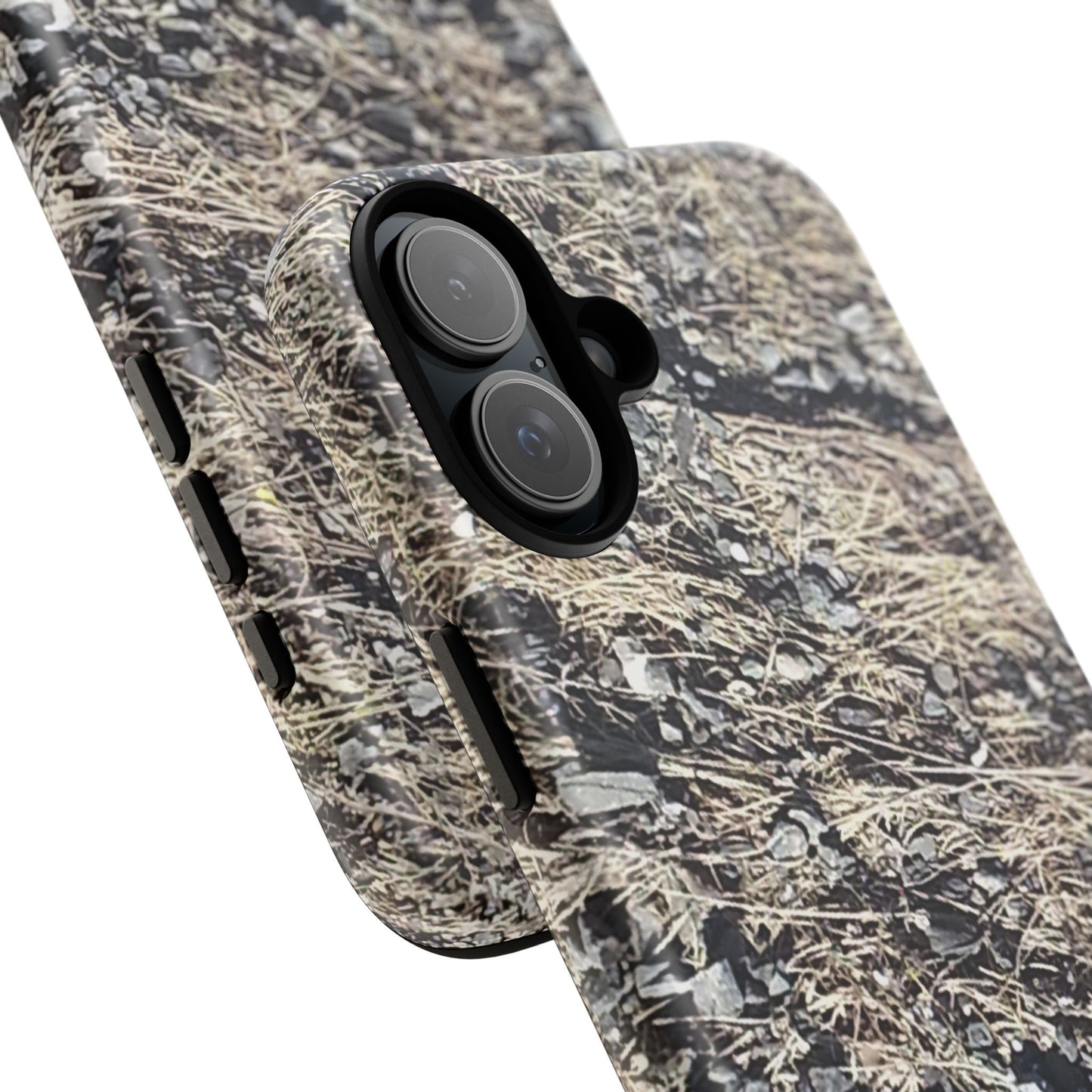 Phone Case -  Nature-Inspired Stone Bed Design for Outdoor Enthusiasts