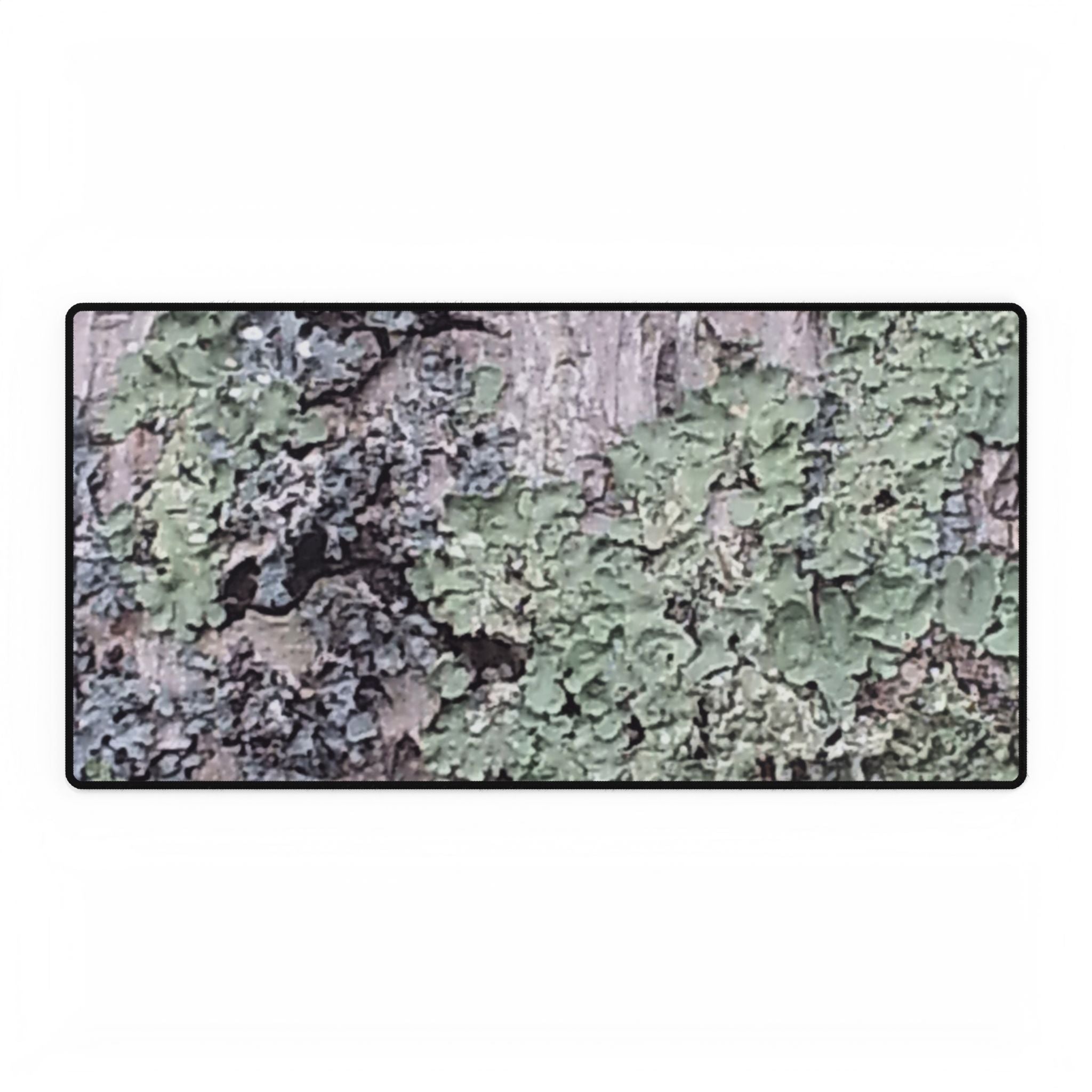 Tactile Roots | Lichen Bark Desk Mat | The Rooted Collection