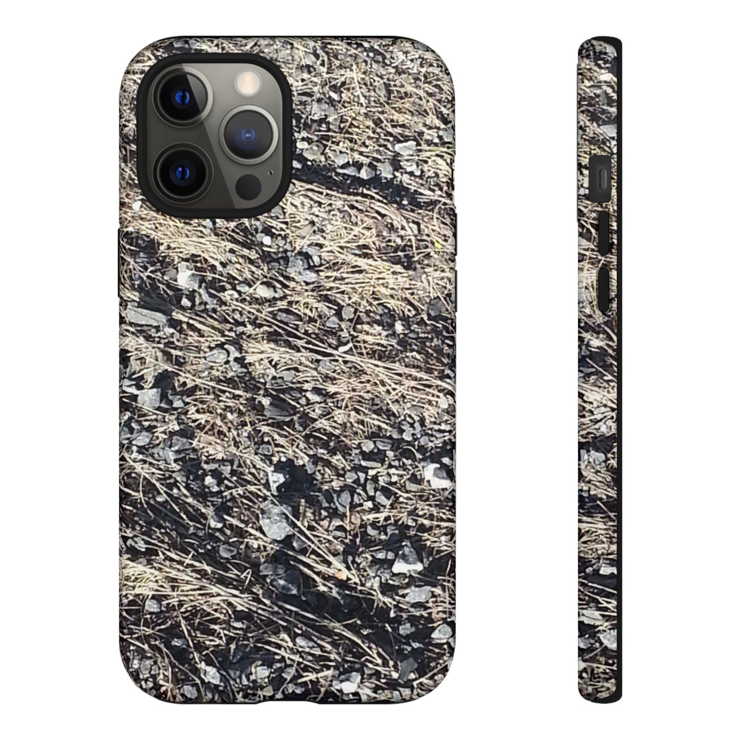 Phone Case -  Nature-Inspired Stone Bed Design for Outdoor Enthusiasts