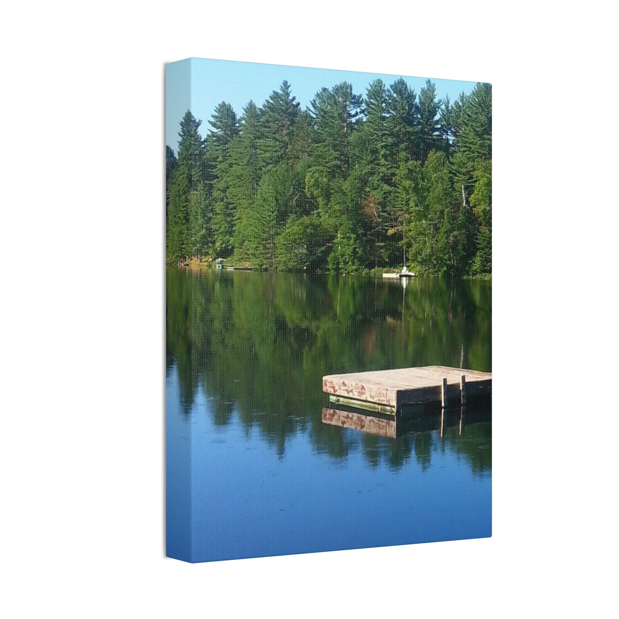 Quiet Moorings | Stillwater Vista Landscape Wall Art| The Nurture Collection