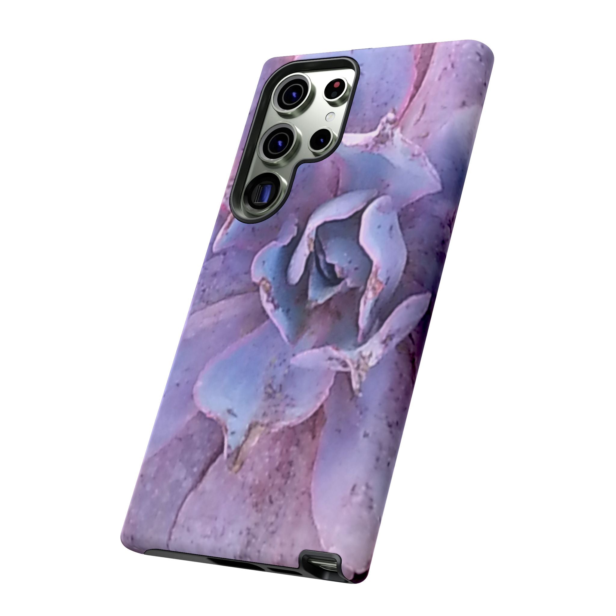 Violet Resilience | Purple Succulent Botanical Phone Case | The Rooted Collection