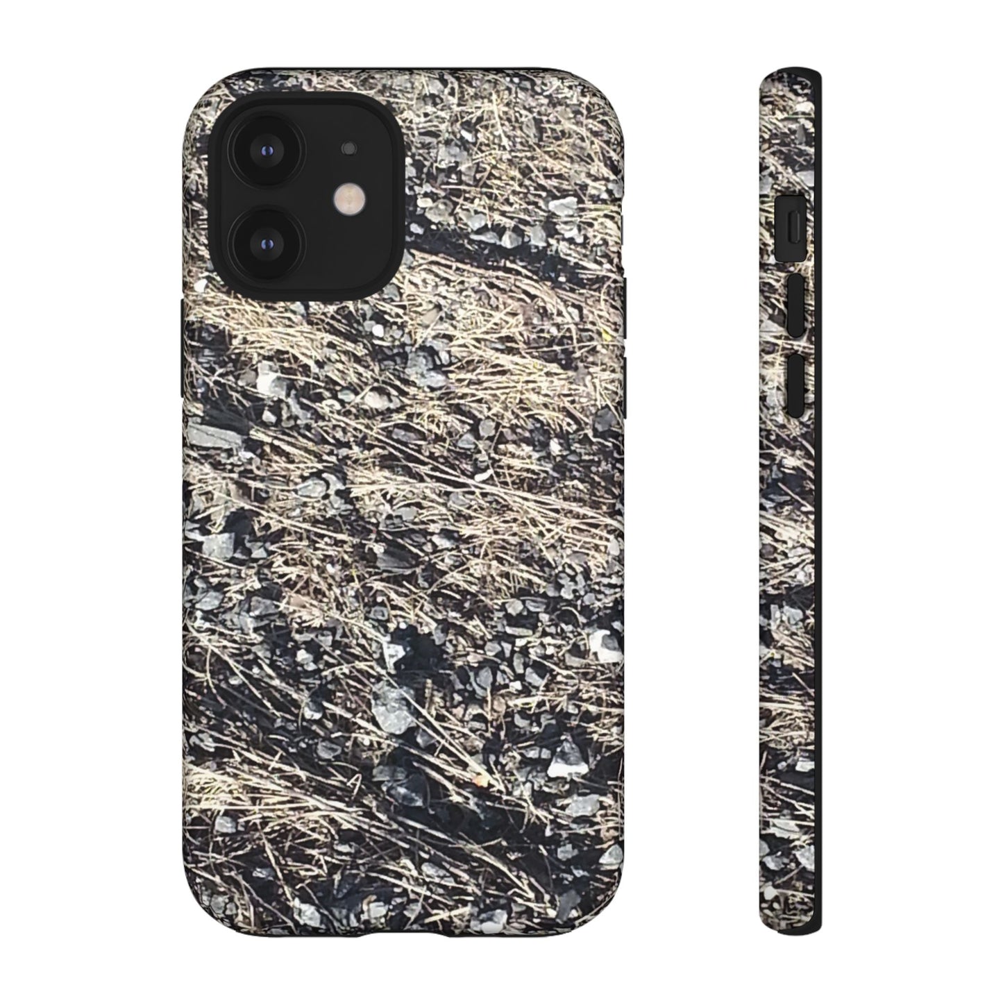 Phone Case -  Nature-Inspired Stone Bed Design for Outdoor Enthusiasts