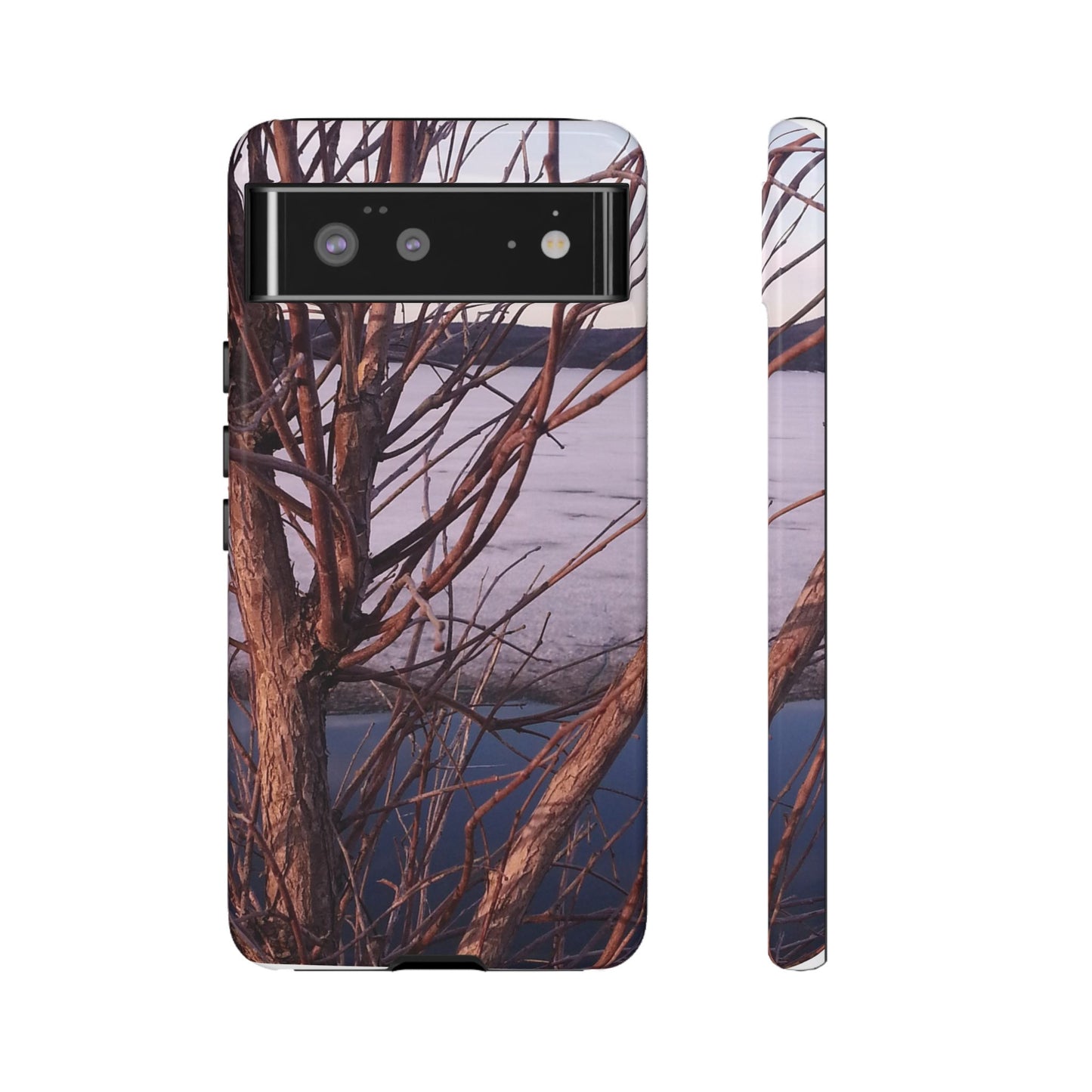 Phone Case - Nature-Inspired Winter Tree Design