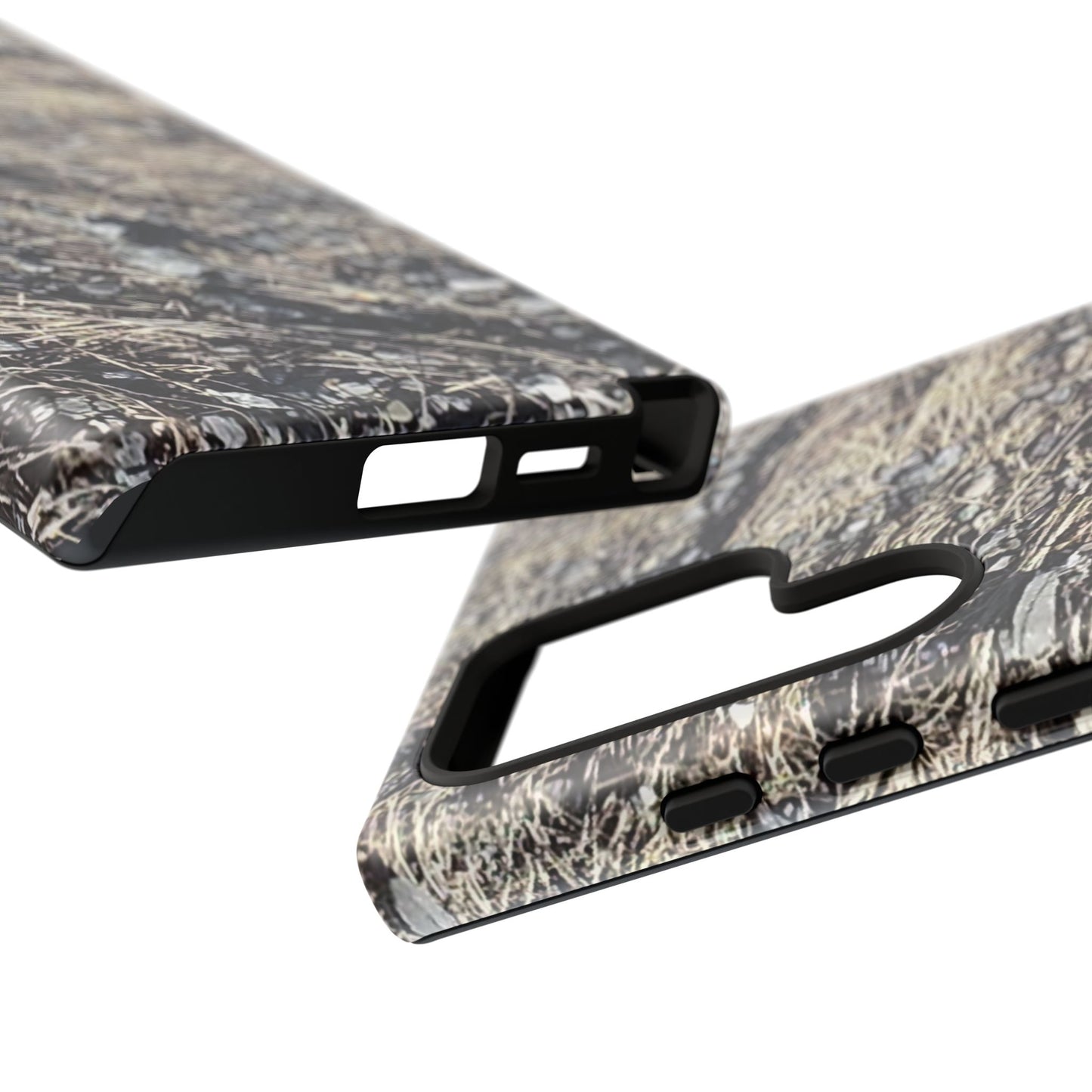 Phone Case -  Nature-Inspired Stone Bed Design for Outdoor Enthusiasts