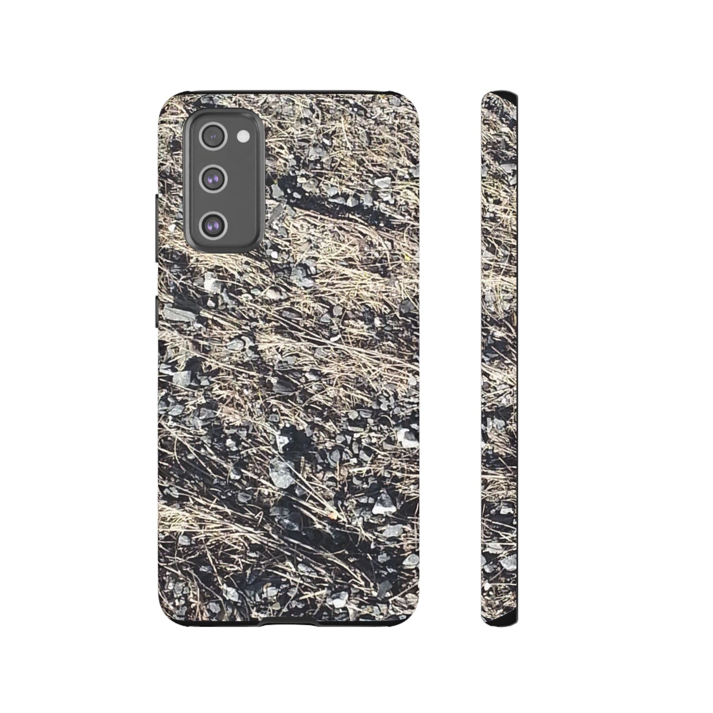 Phone Case -  Nature-Inspired Stone Bed Design for Outdoor Enthusiasts