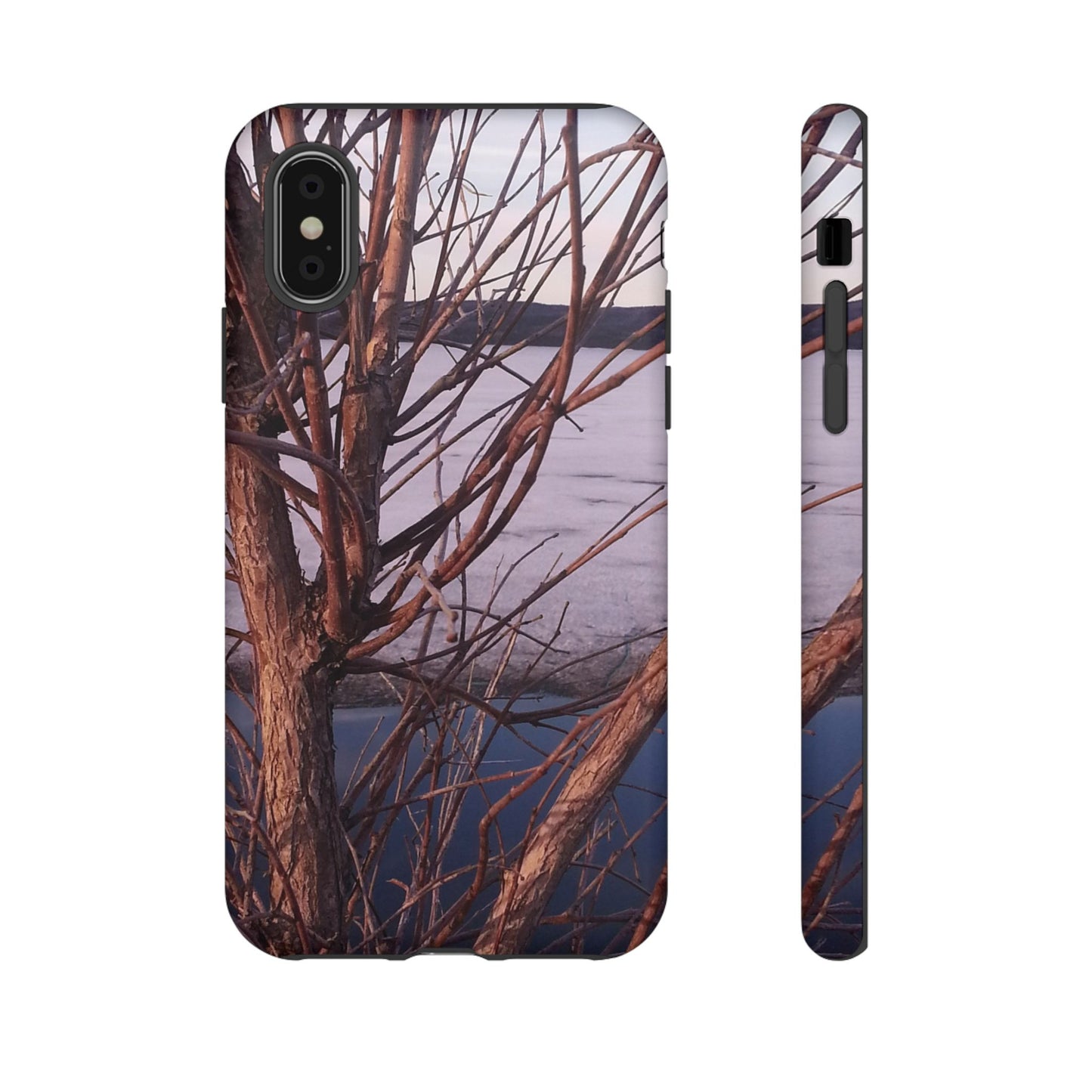 Phone Case - Nature-Inspired Winter Tree Design