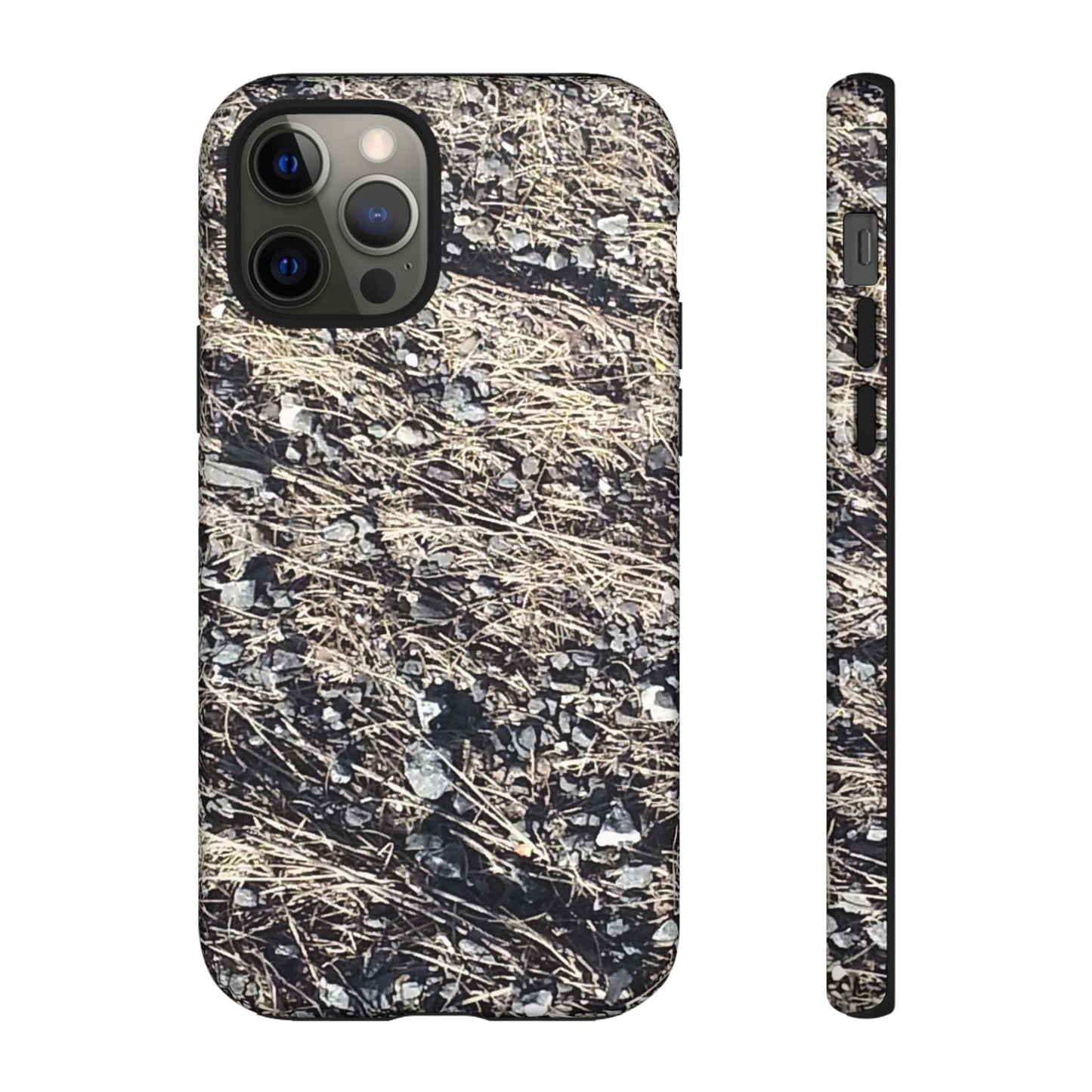 Phone Case -  Nature-Inspired Stone Bed Design for Outdoor Enthusiasts