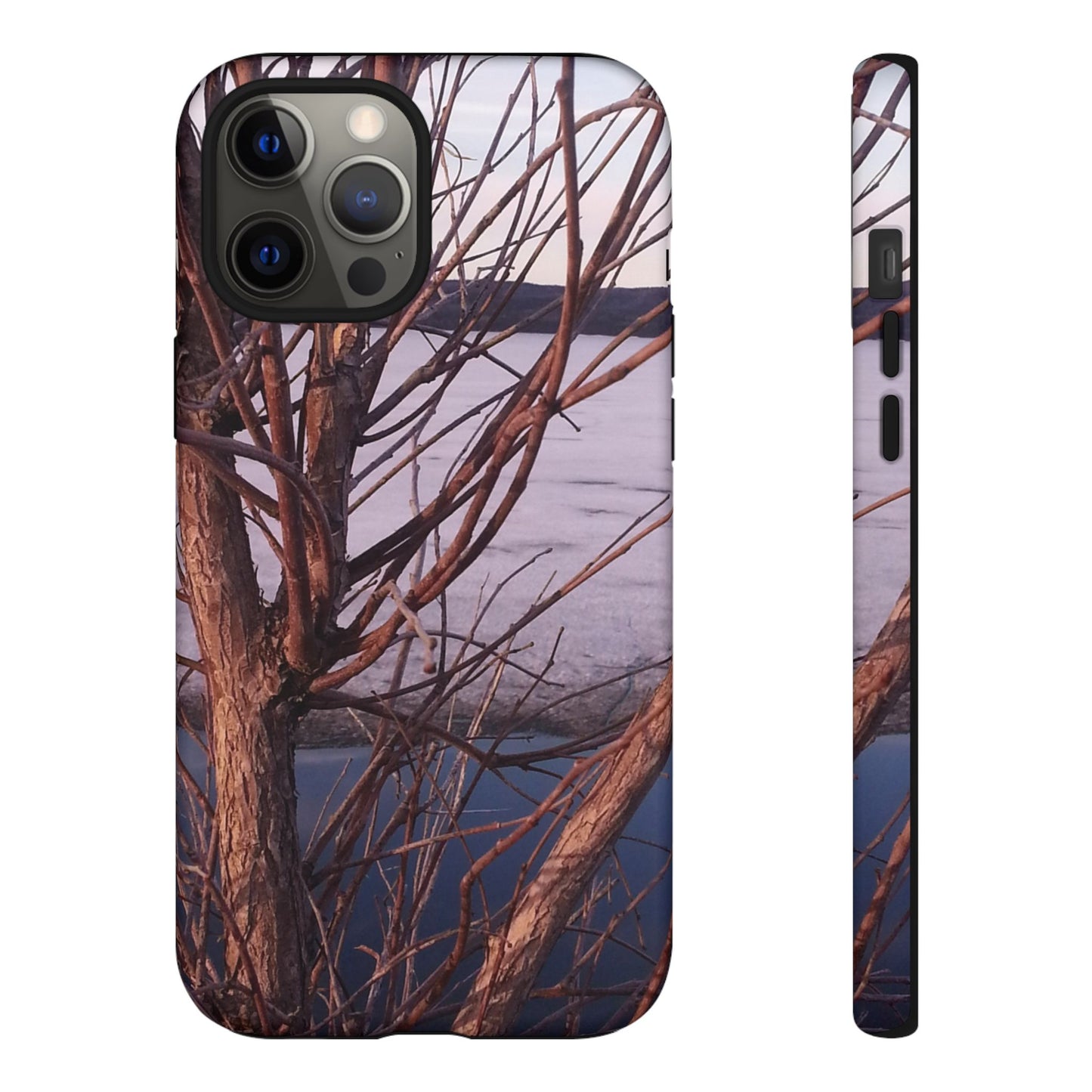 Phone Case - Nature-Inspired Winter Tree Design