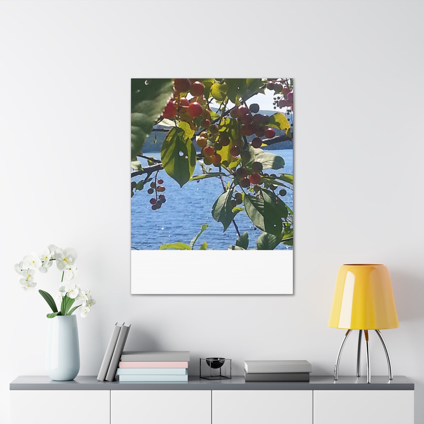 Canvas Art  Nature-Inspired - Scenic Berry Branch