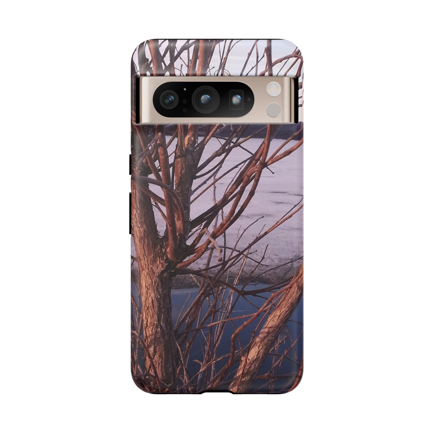 Phone Case - Nature-Inspired Winter Tree Design