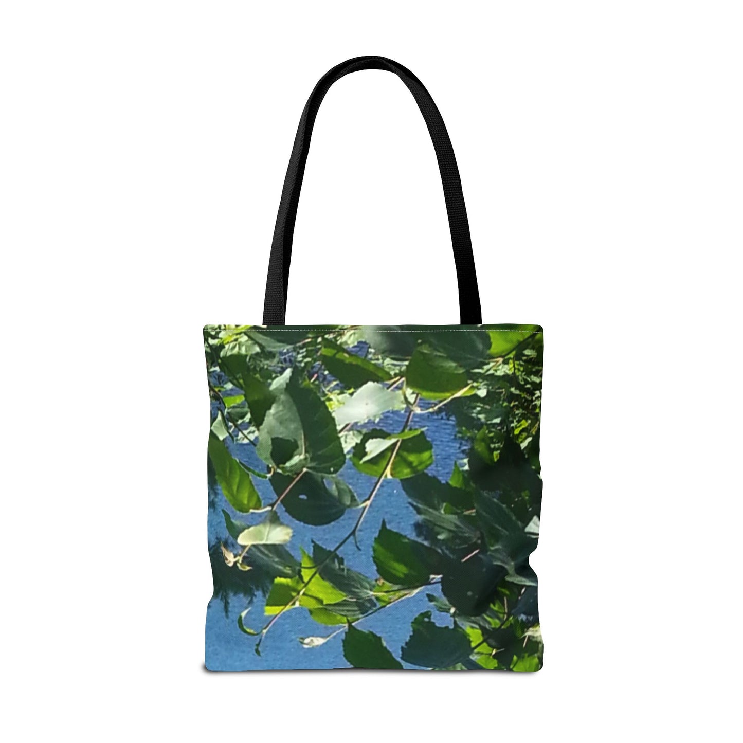 Tote Bag - Nature-inspired Looking Out at the Lake - Ideal for Outdoor Enthusiasts