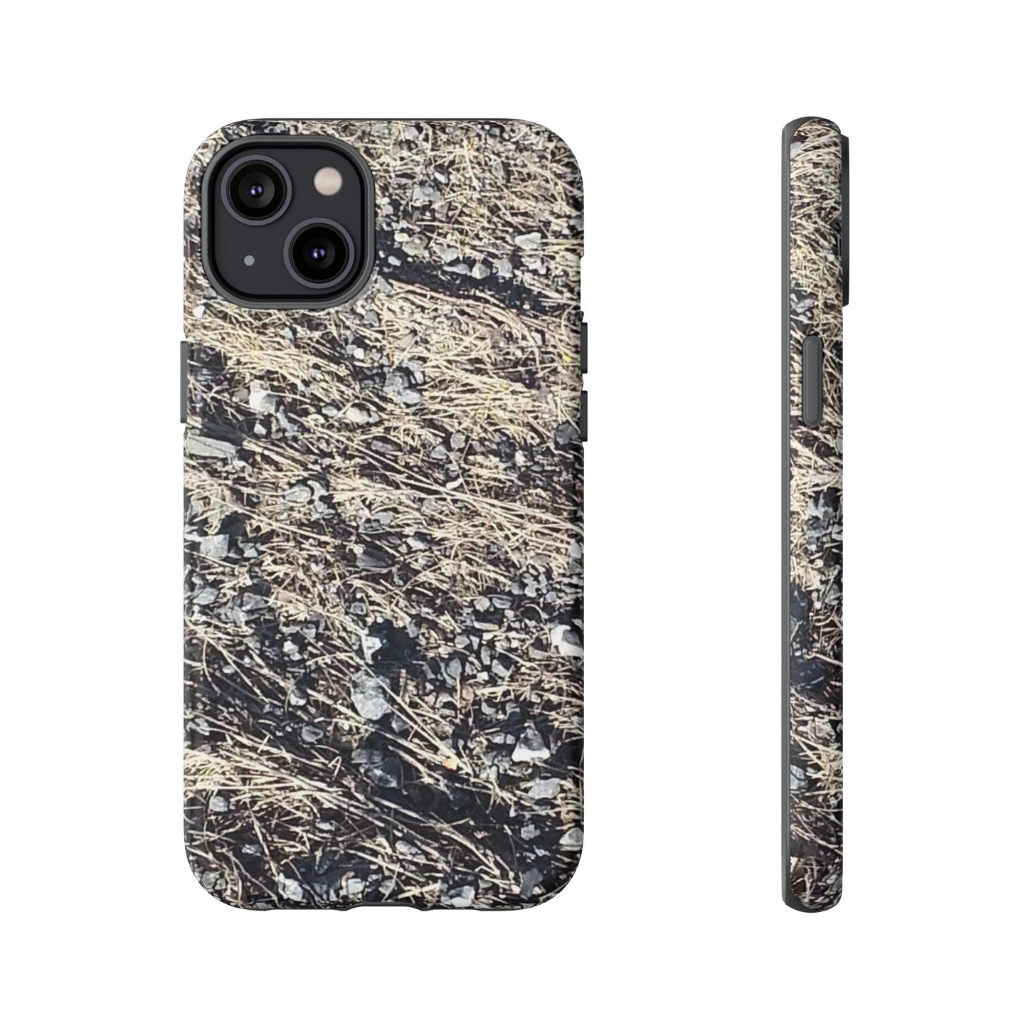 Phone Case -  Nature-Inspired Stone Bed Design for Outdoor Enthusiasts