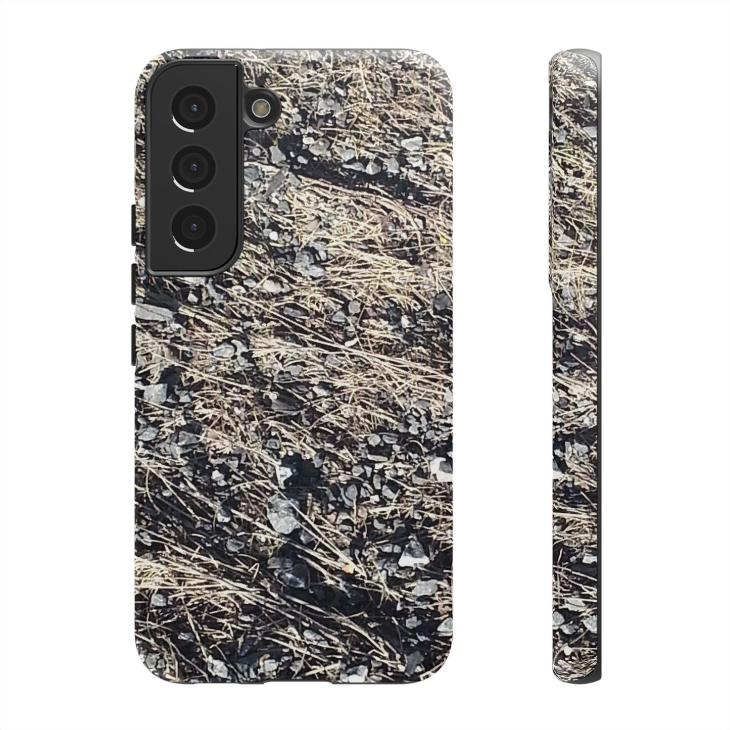 Phone Case -  Nature-Inspired Stone Bed Design for Outdoor Enthusiasts