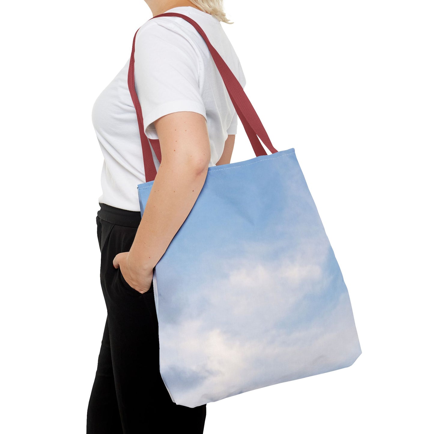 Tote Bag -Cloudy Sky - Perfect for Everyday Use and Relaxing Outings