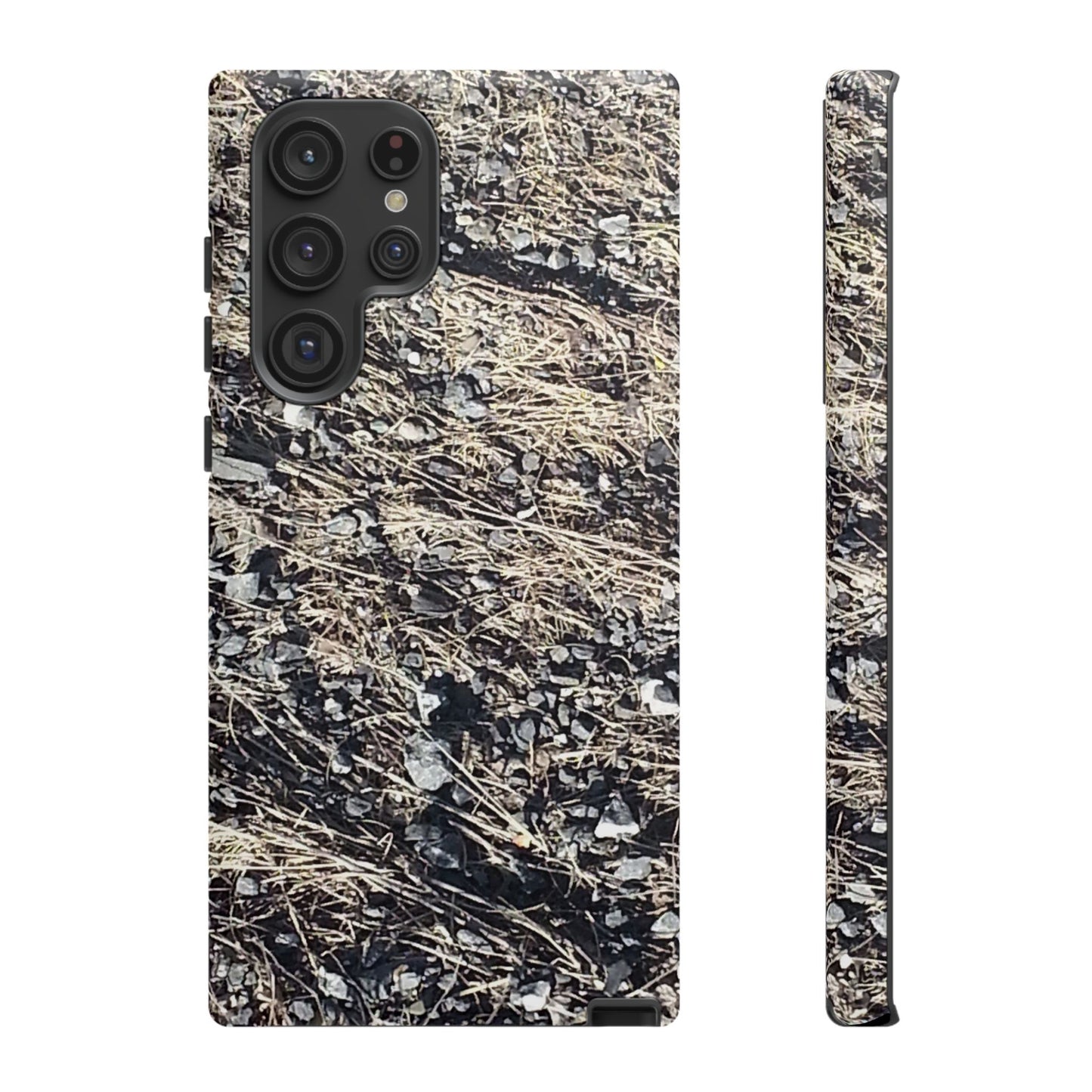 Phone Case -  Nature-Inspired Stone Bed Design for Outdoor Enthusiasts