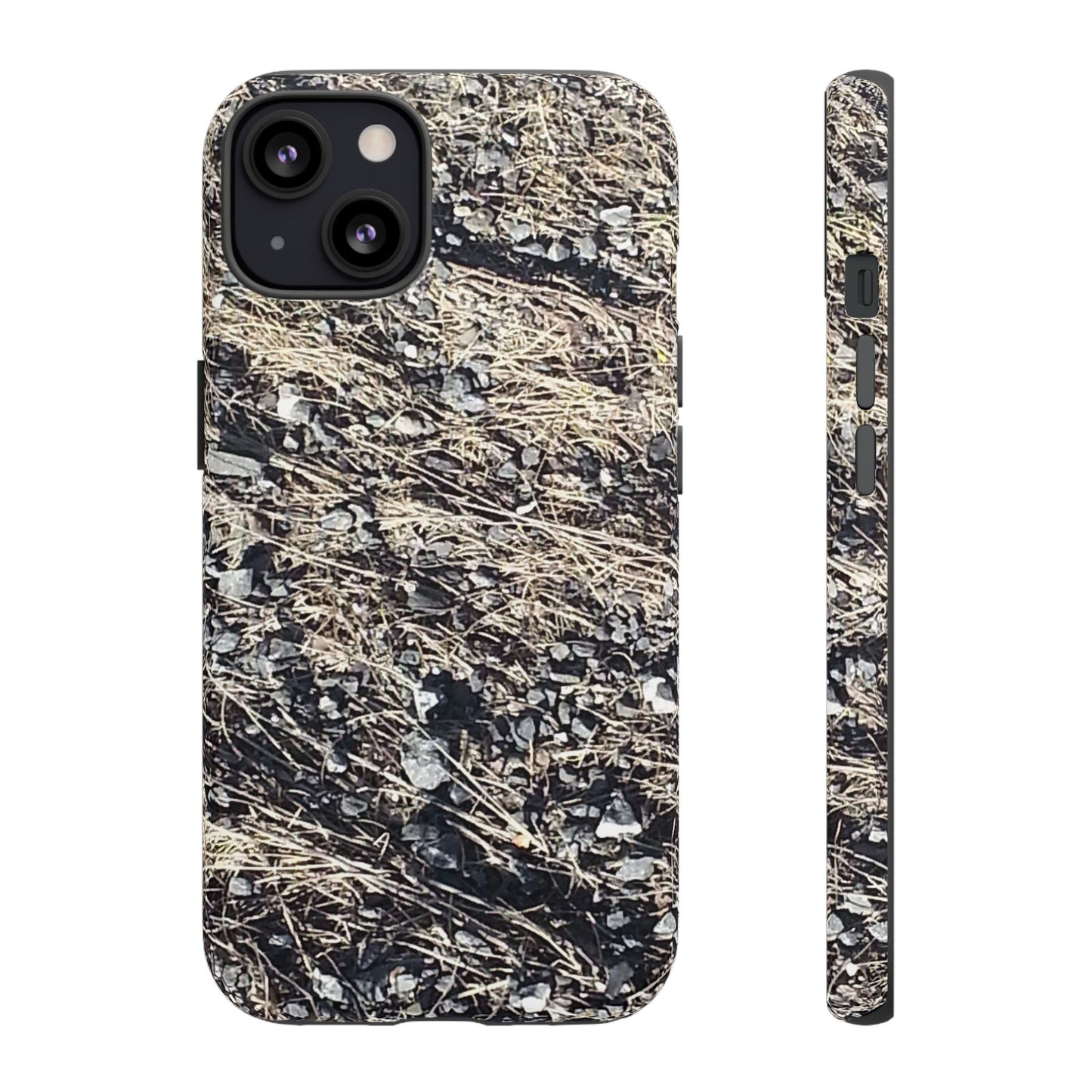 Phone Case -  Nature-Inspired Stone Bed Design for Outdoor Enthusiasts