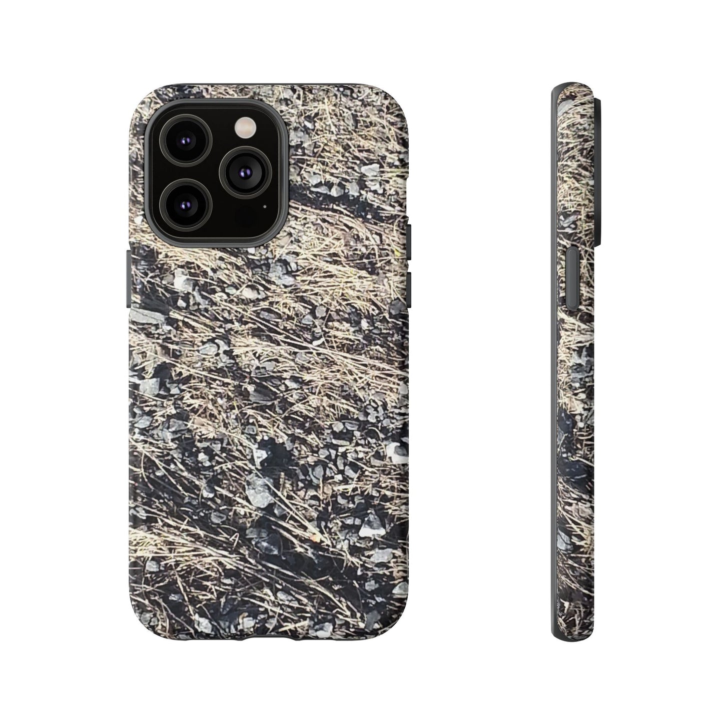 Phone Case -  Nature-Inspired Stone Bed Design for Outdoor Enthusiasts