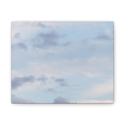 Canvas Wall Art - Serene Sky for Tranquil Home Decor