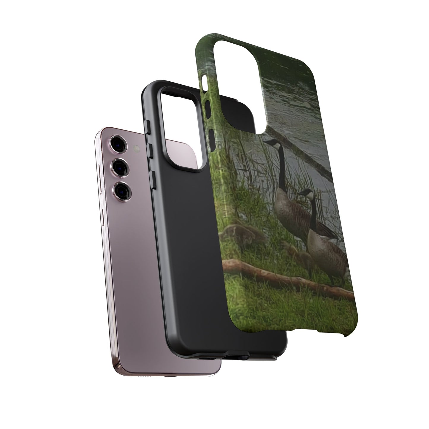 Phone Case - Geese Family Nature-Inspired