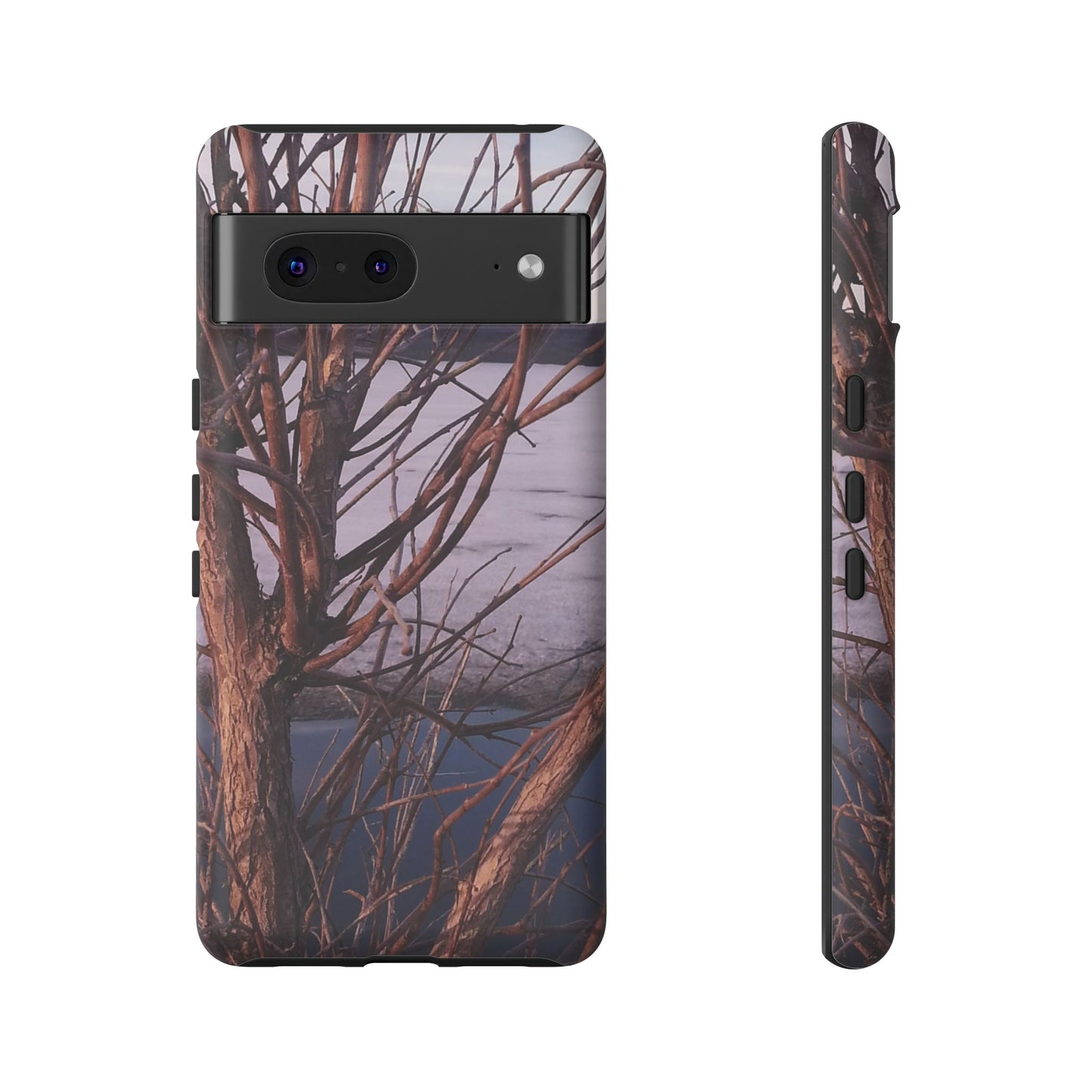 Phone Case - Nature-Inspired Winter Tree Design