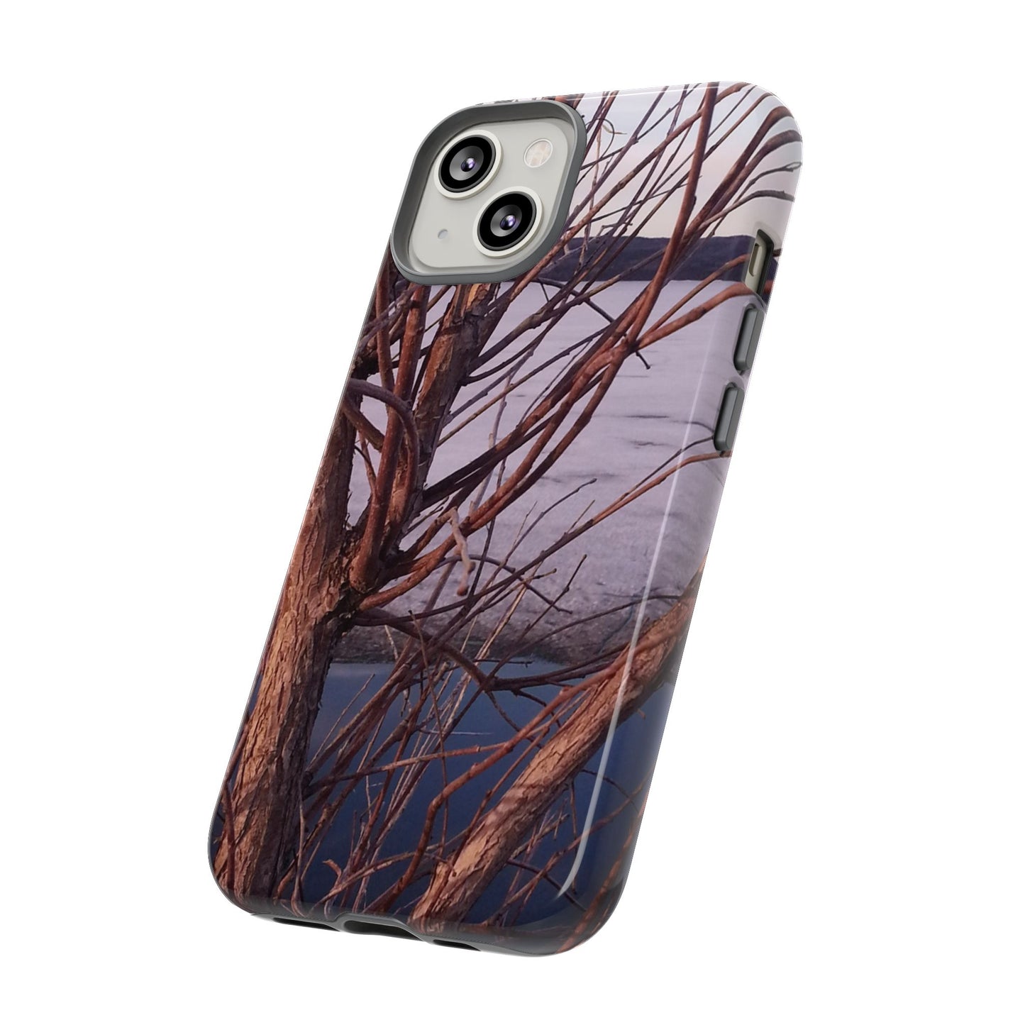 Phone Case - Nature-Inspired Winter Tree Design