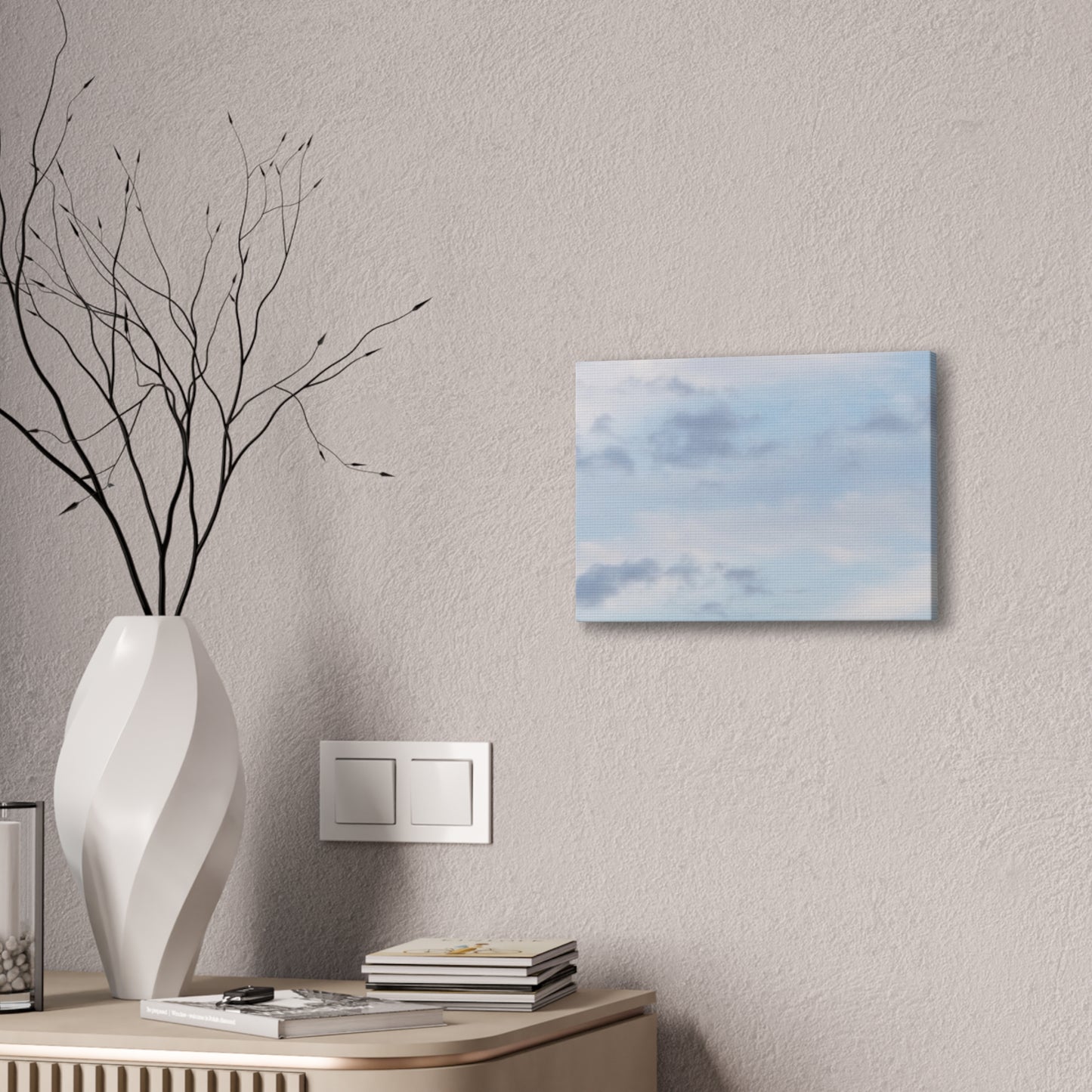 Canvas Wall Art - Serene Sky for Tranquil Home Decor