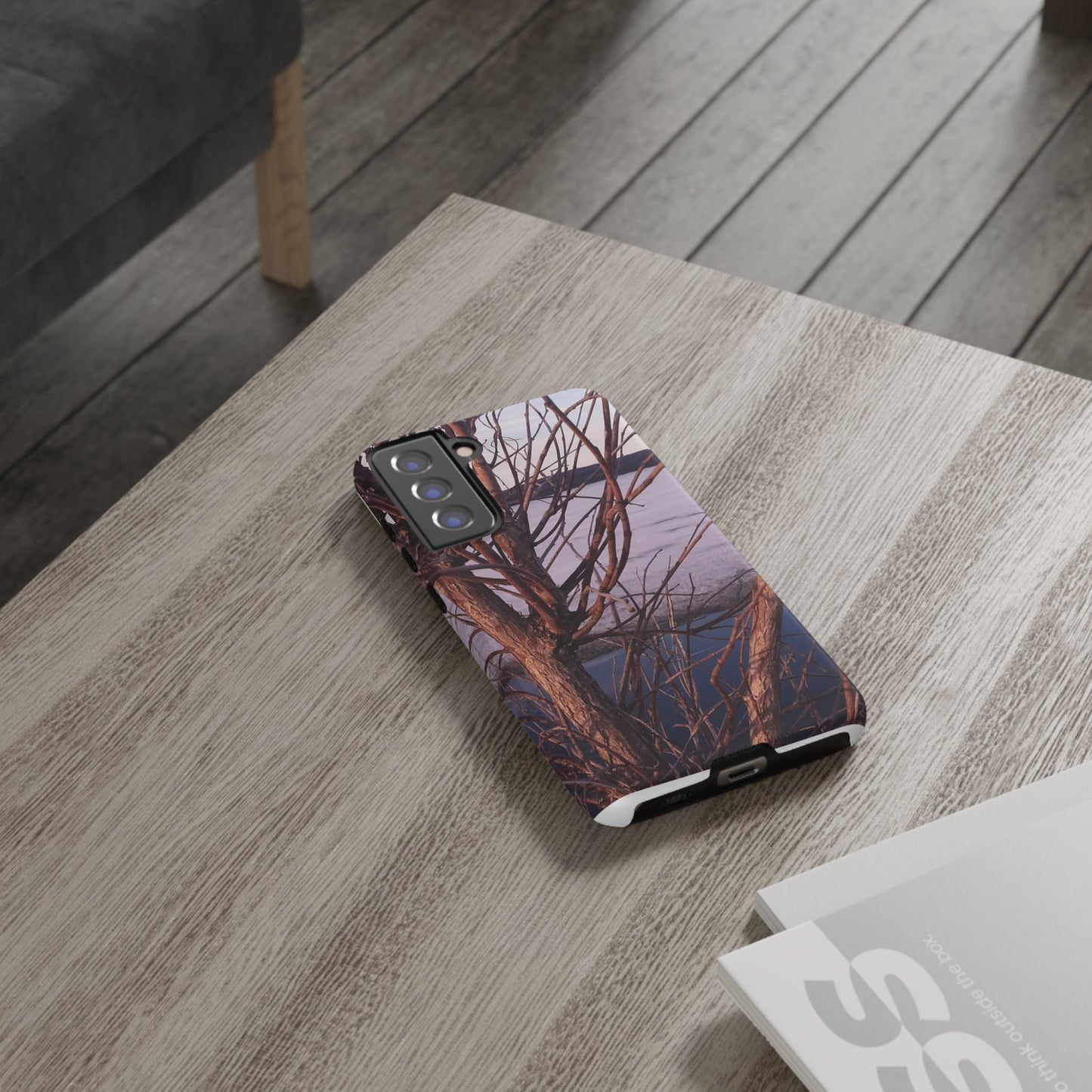 Phone Case - Nature-Inspired Winter Tree Design