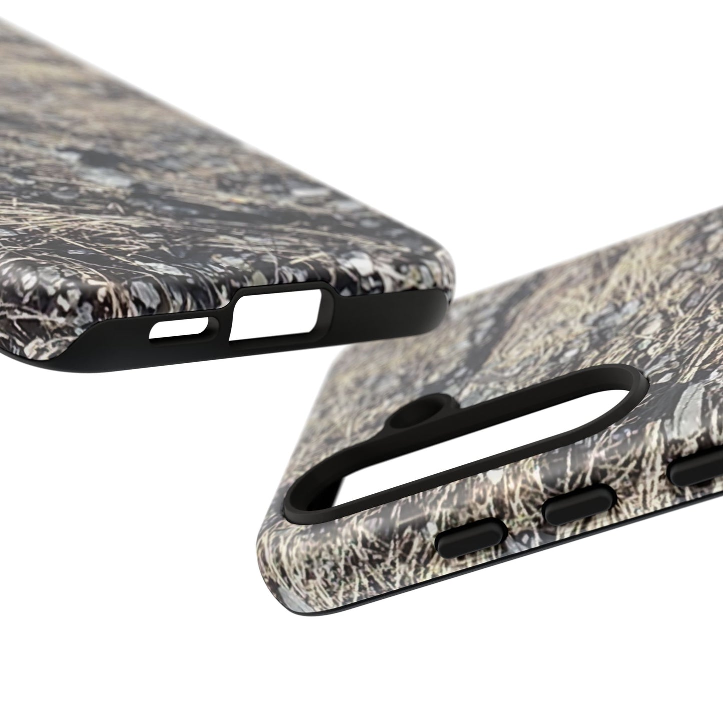 Phone Case -  Nature-Inspired Stone Bed Design for Outdoor Enthusiasts