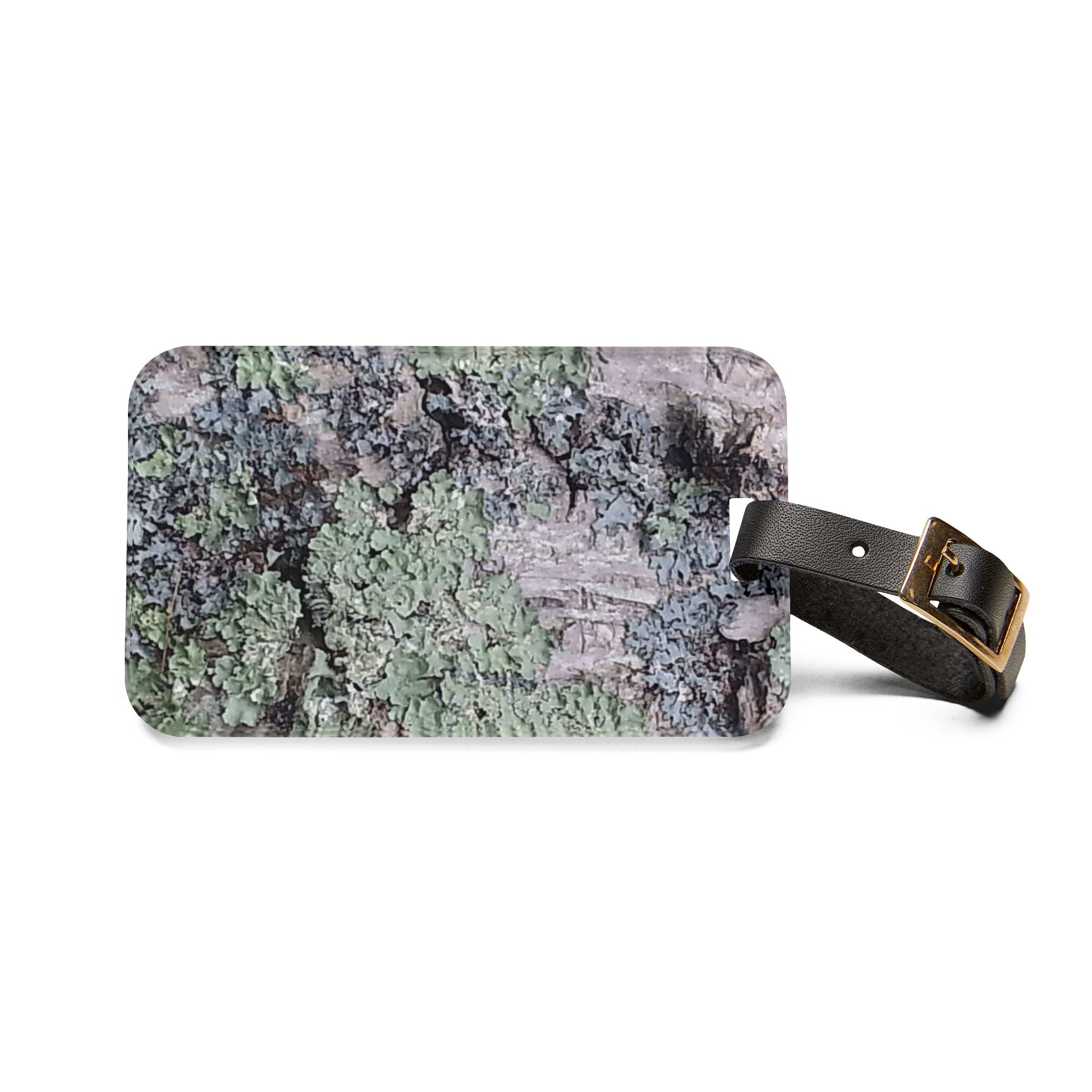 Ancient Overgrowth | Mossy Woodland Luggage Tag | The Rooted Collection