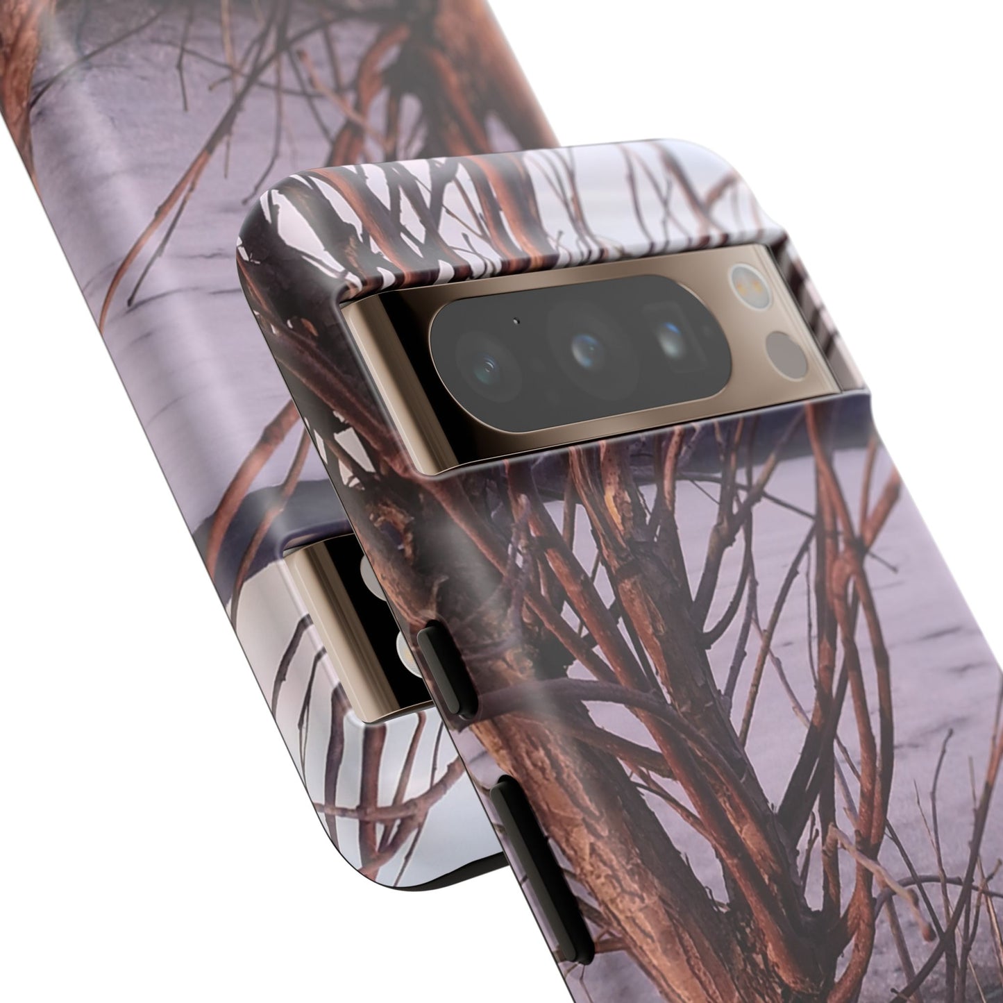 Phone Case - Nature-Inspired Winter Tree Design