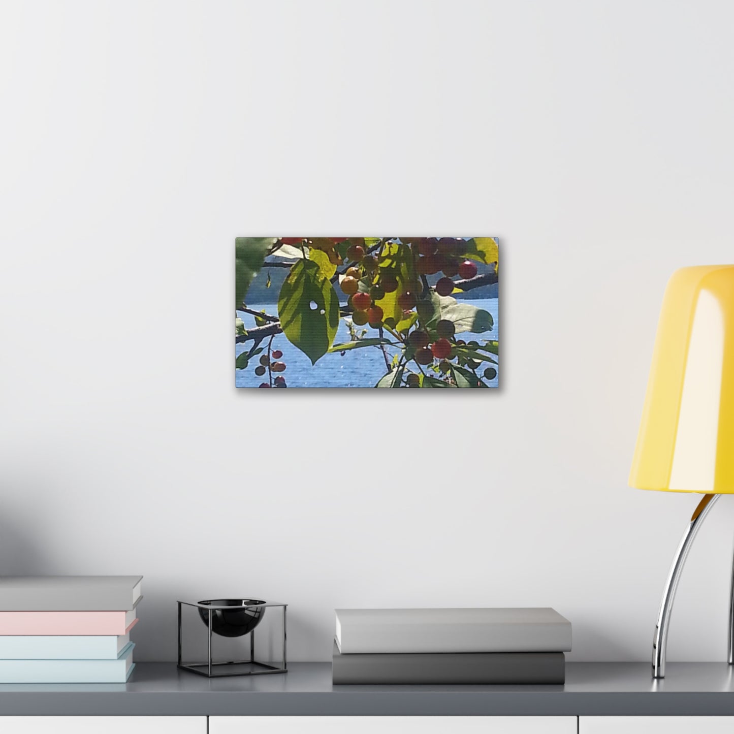 Canvas Art  Nature-Inspired - Scenic Berry Branch