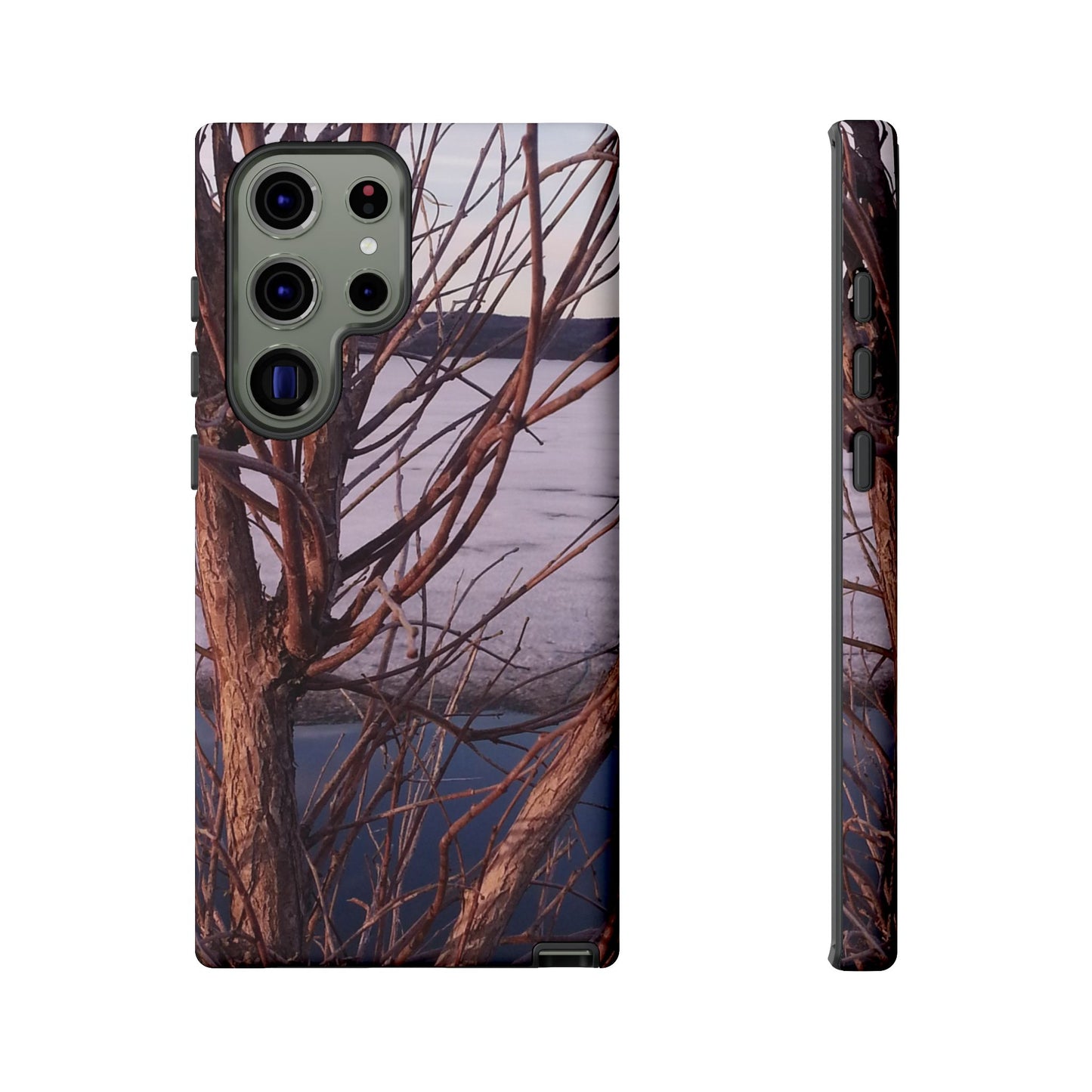 Phone Case - Nature-Inspired Winter Tree Design