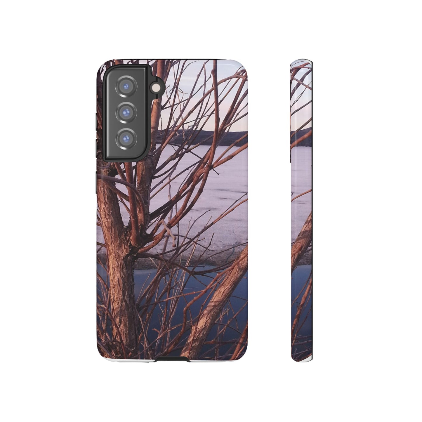 Phone Case - Nature-Inspired Winter Tree Design