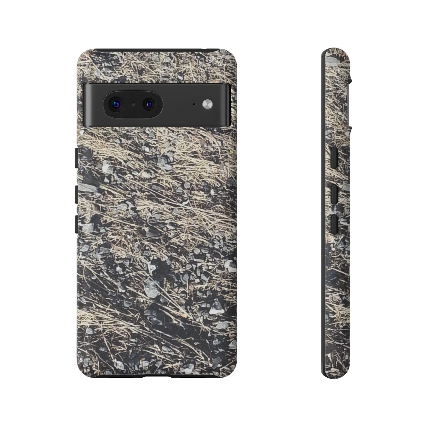 Phone Case -  Nature-Inspired Stone Bed Design for Outdoor Enthusiasts