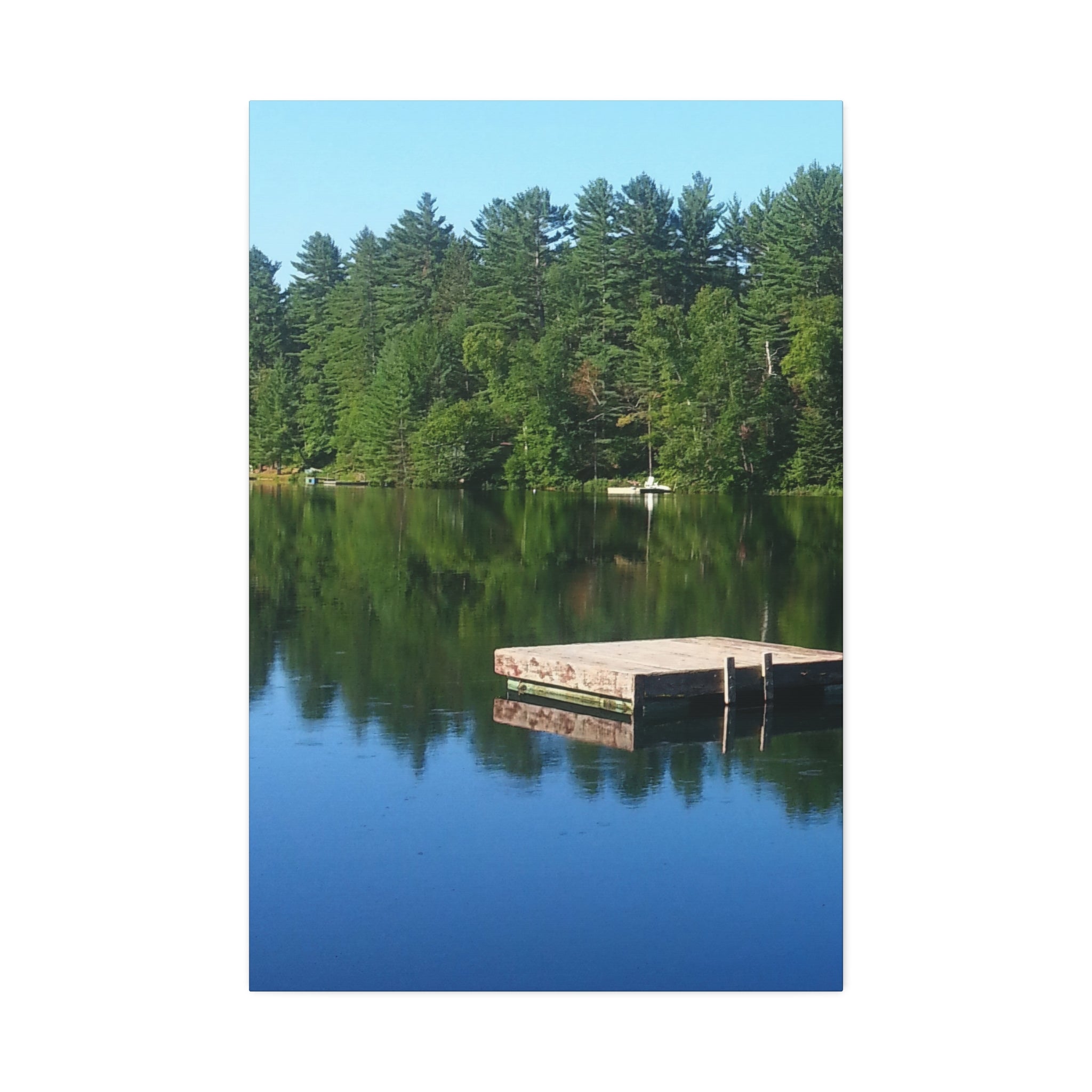 Quiet Moorings | Stillwater Vista Landscape Wall Art| The Nurture Collection