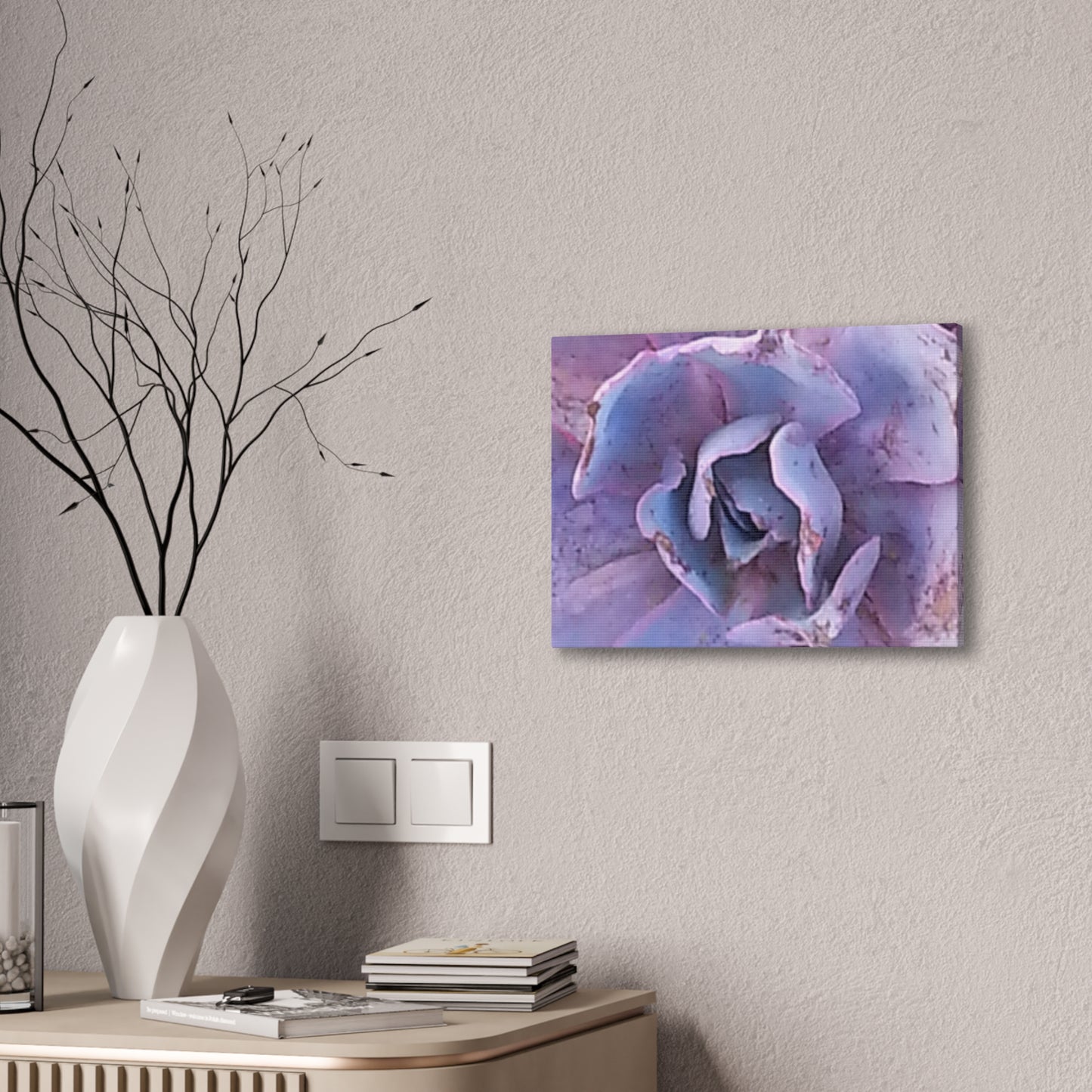 Canvas Art Print Botanical - Serene Floral Wall Decor