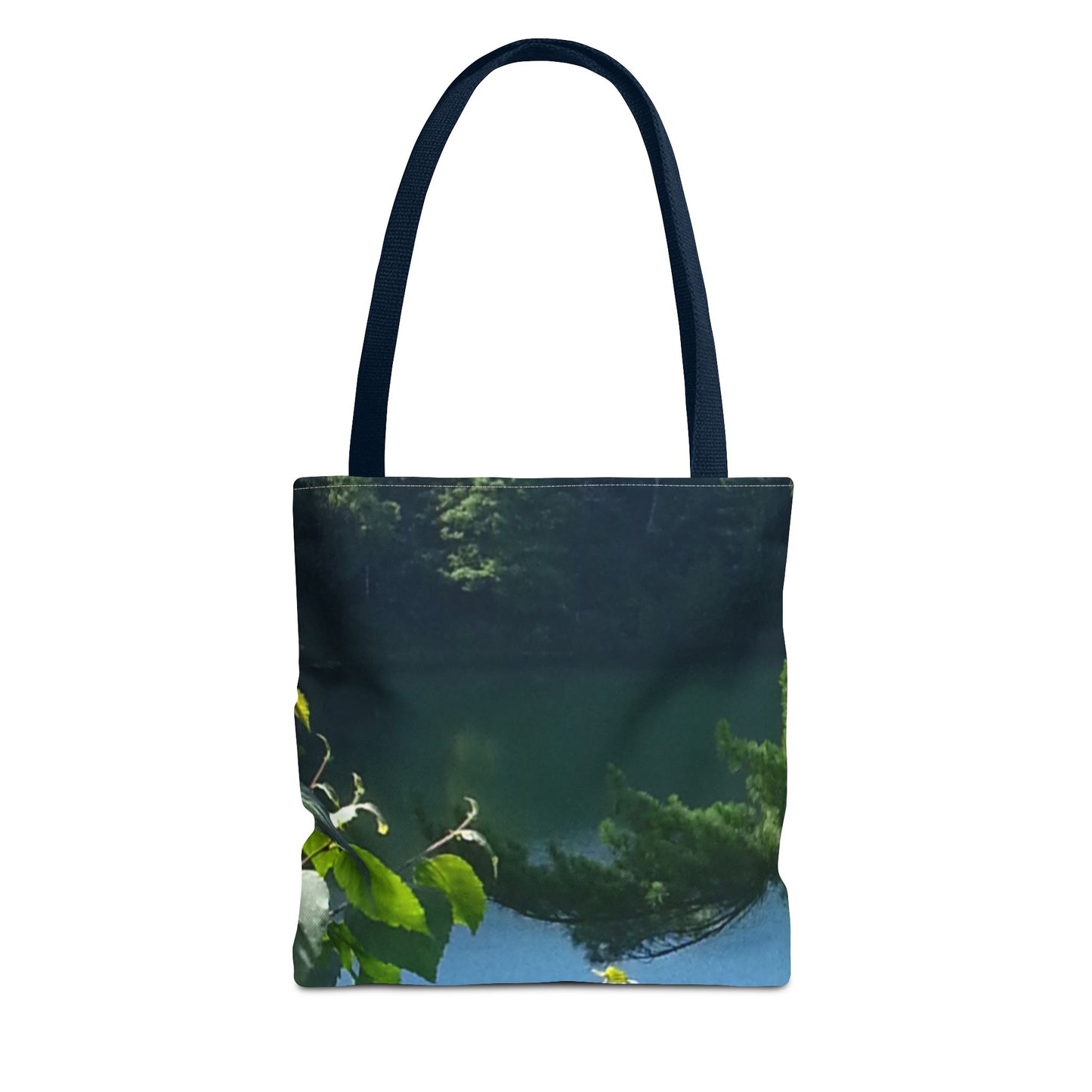 Tote Bag - Nature-inspired Looking Out at the Lake - Ideal for Outdoor Enthusiasts