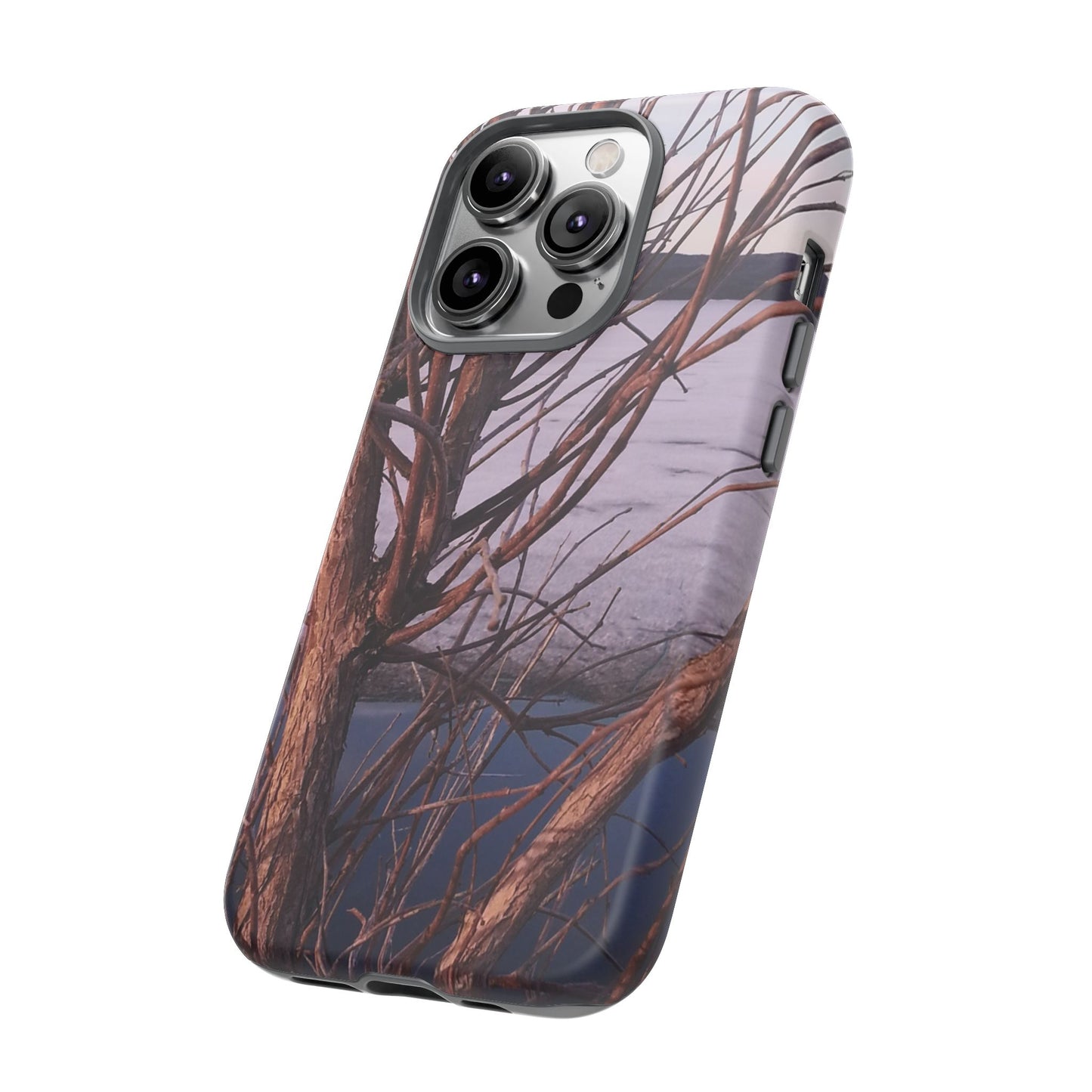 Phone Case - Nature-Inspired Winter Tree Design