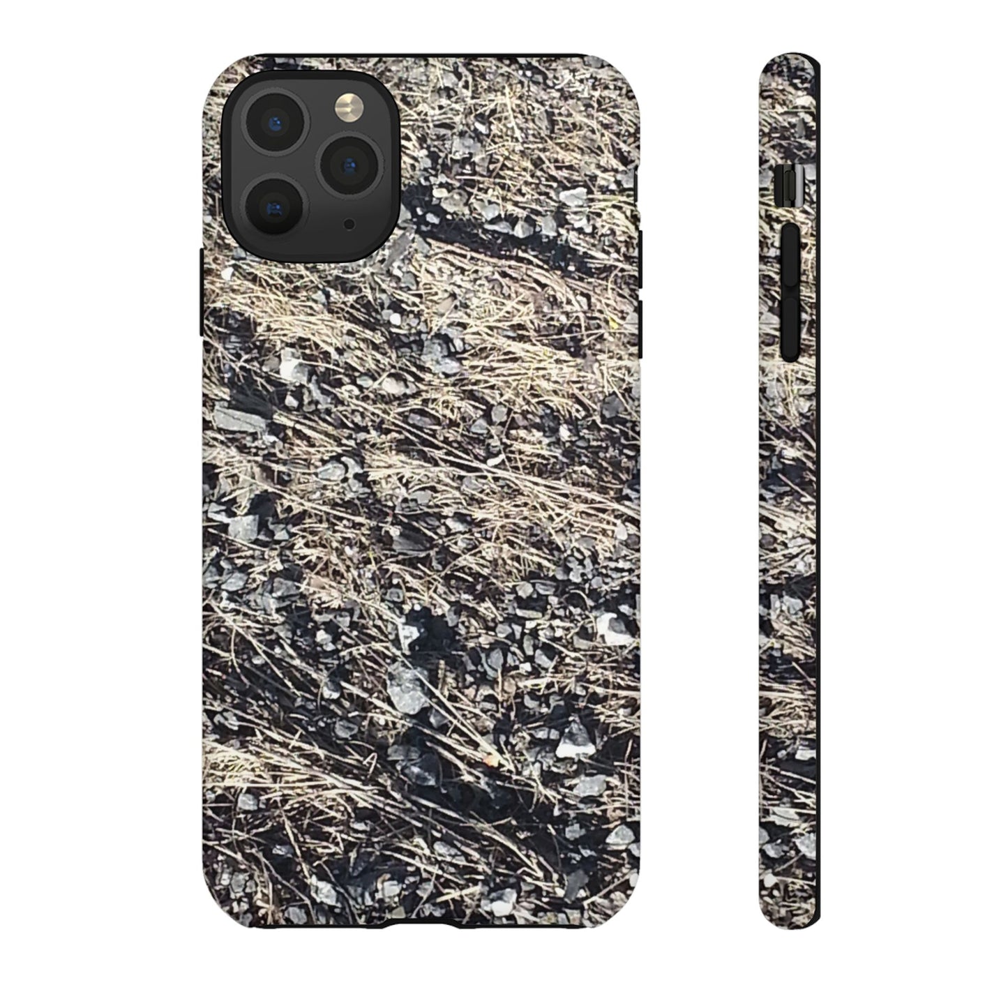 Phone Case -  Nature-Inspired Stone Bed Design for Outdoor Enthusiasts