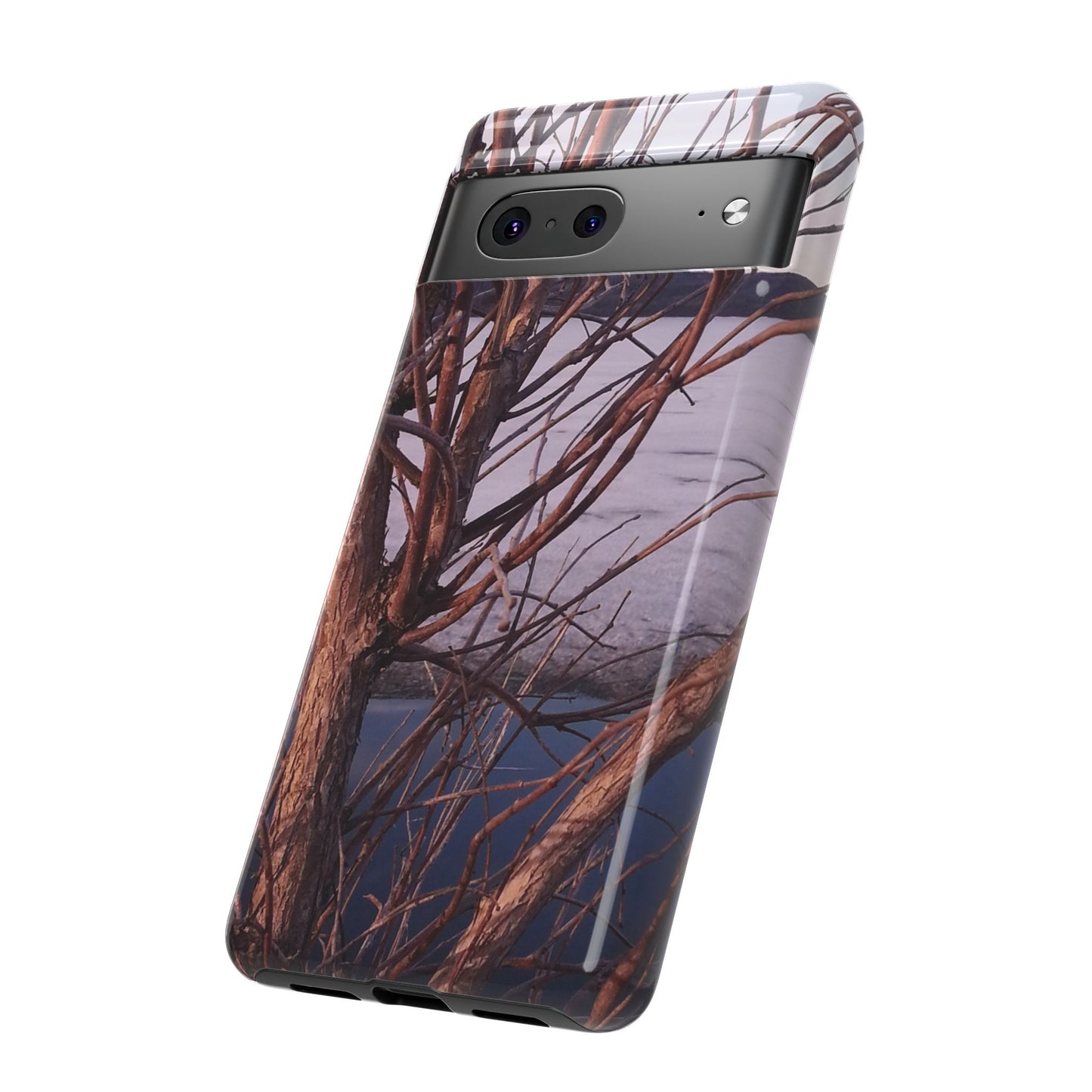 Phone Case - Nature-Inspired Winter Tree Design