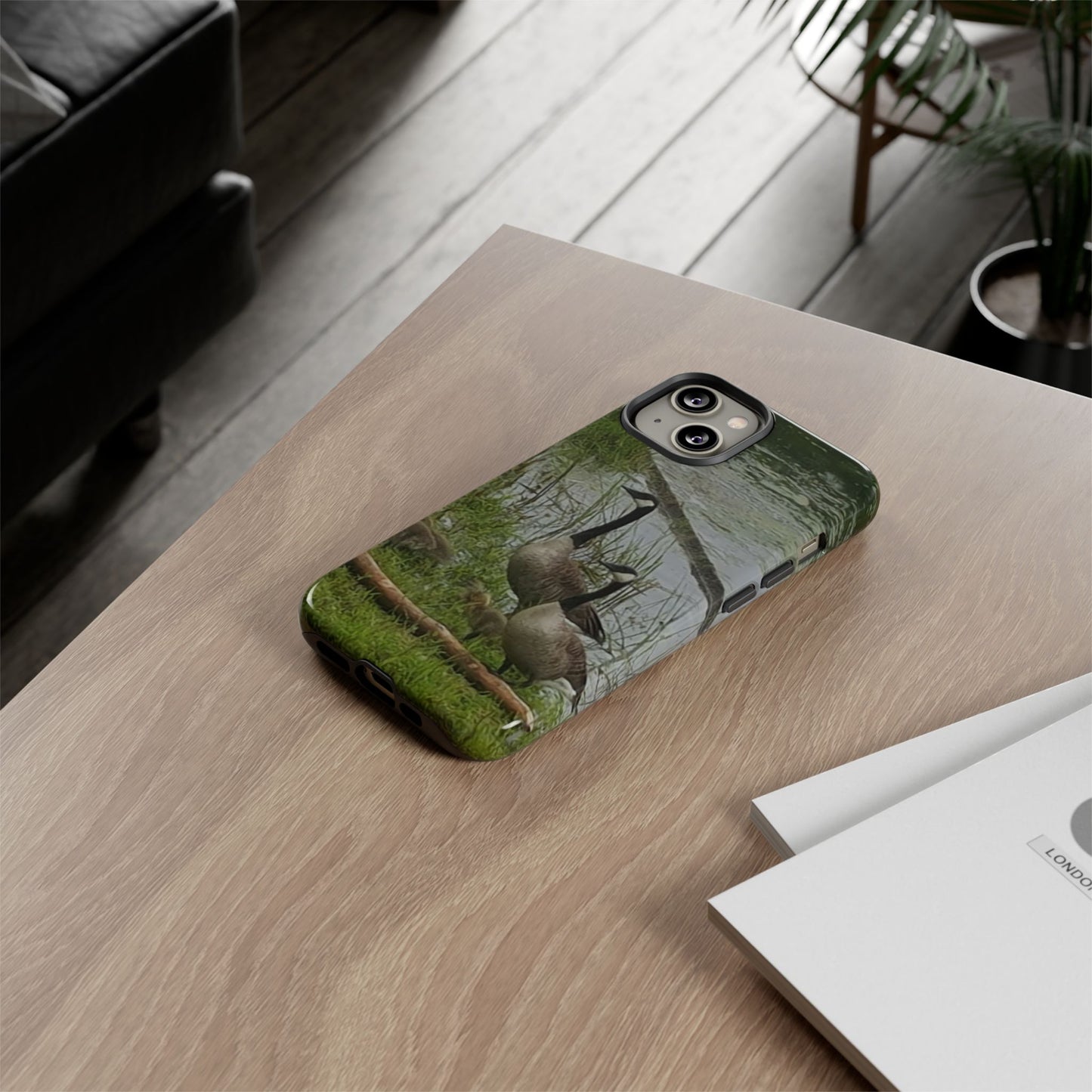 Phone Case - Geese Family Nature-Inspired