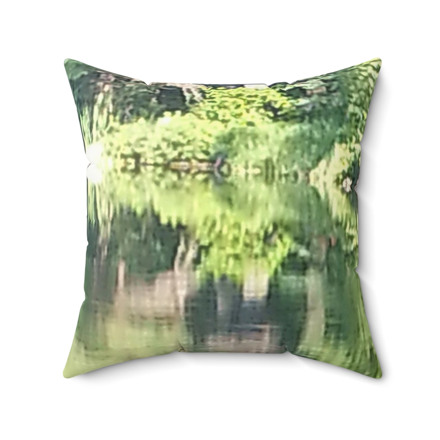 Pillow Nature-Inspired  - Lake reflections - Perfect for Home Décor and Relaxation